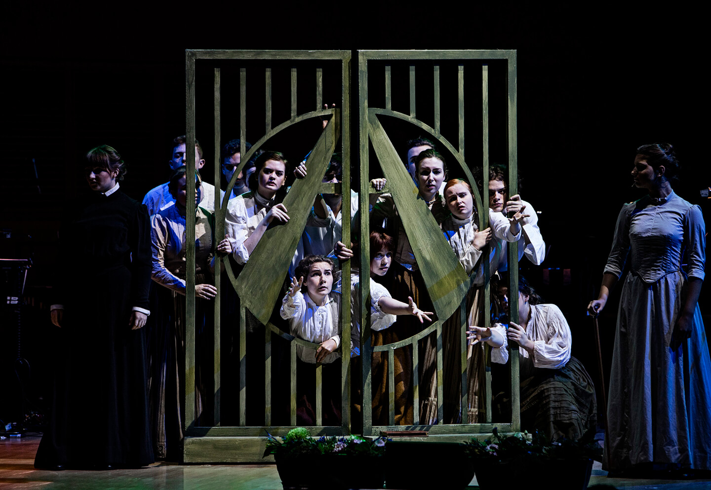 Scottish Opera's Connect Company performs extracts from The Cabinet of Dr Caligari at the ISME conference 2016. Credit KK Dundas (2).jpg