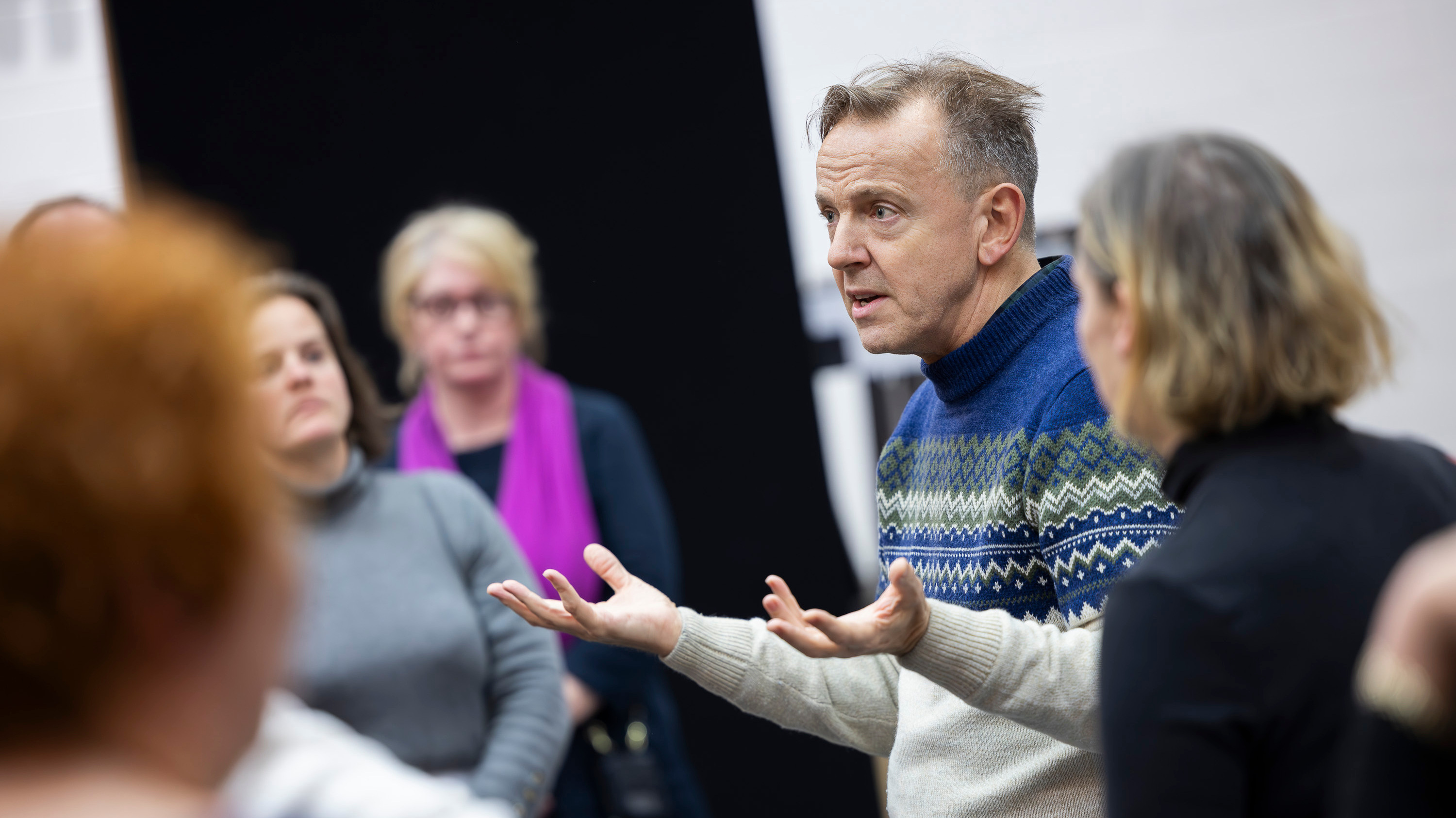 Director Stephen Barlow In Rehearsals For Marx In London!. Scottish Opera 2023. Credit James Glossop. (2)