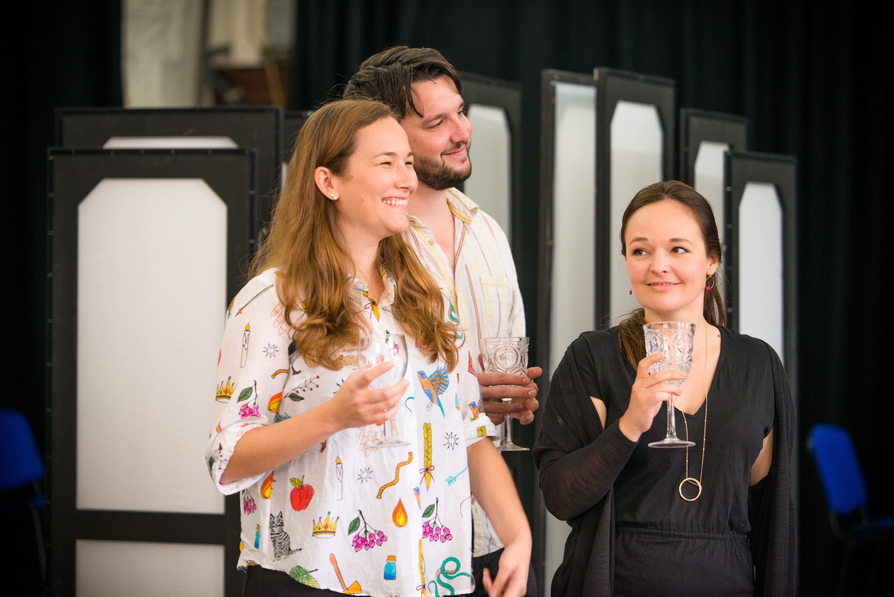 Kate Howden, William Morgan and Lucy Hall in rehearsals for Opera Highlights. Scottish Opera 2017. Credit Tommy Ga-Ken Wan..jpg