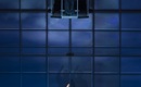 Jennifer France as the Controller and James Laing as the Refugee in Flight. Scottish Opera 2018. Credit James Glossop..JPG