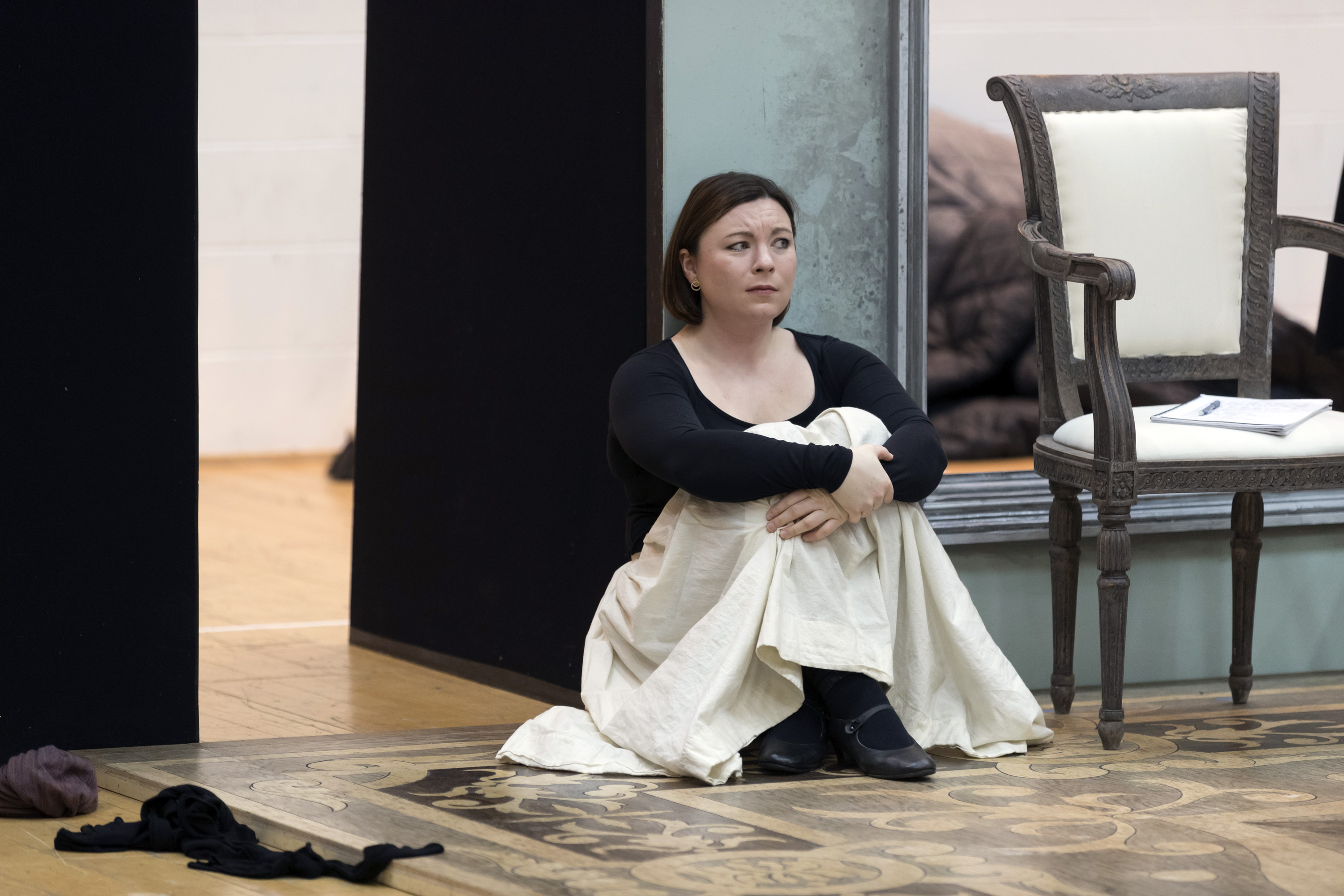 Natalya Romaniw in rehearsals for Eugene Onegin. Scottish Opera 2018. Credit James Glossop. (3).JPG