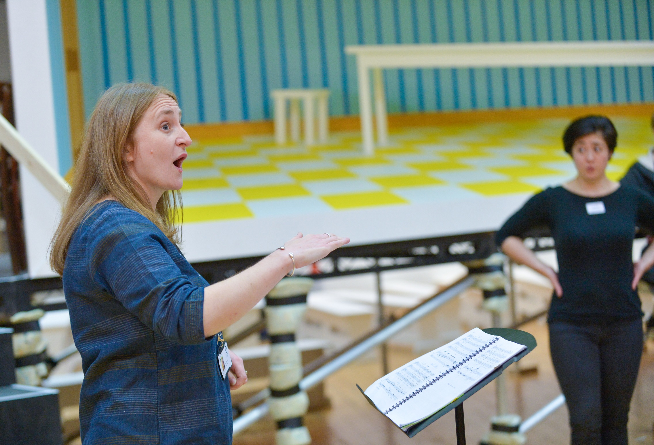Pagliacci Community Choir Master Katy Lavinia Cooper. Scottish Opera 2108. Credit Julie Howden..JPG