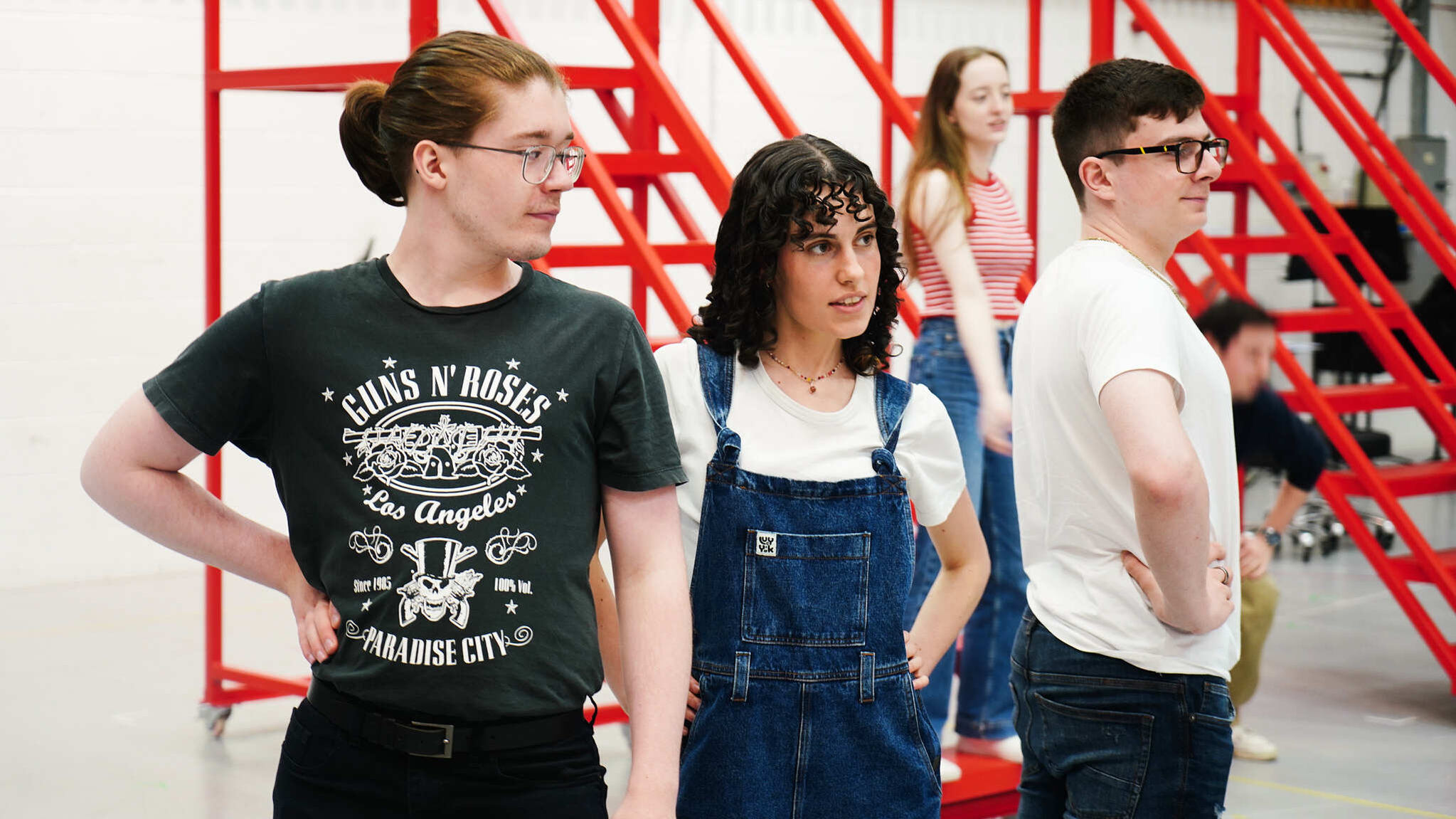 Scottish Opera Young Company members during rehearsals for RED. Scottish Opera 2024. Credit Ruby Pluhar.. (4)