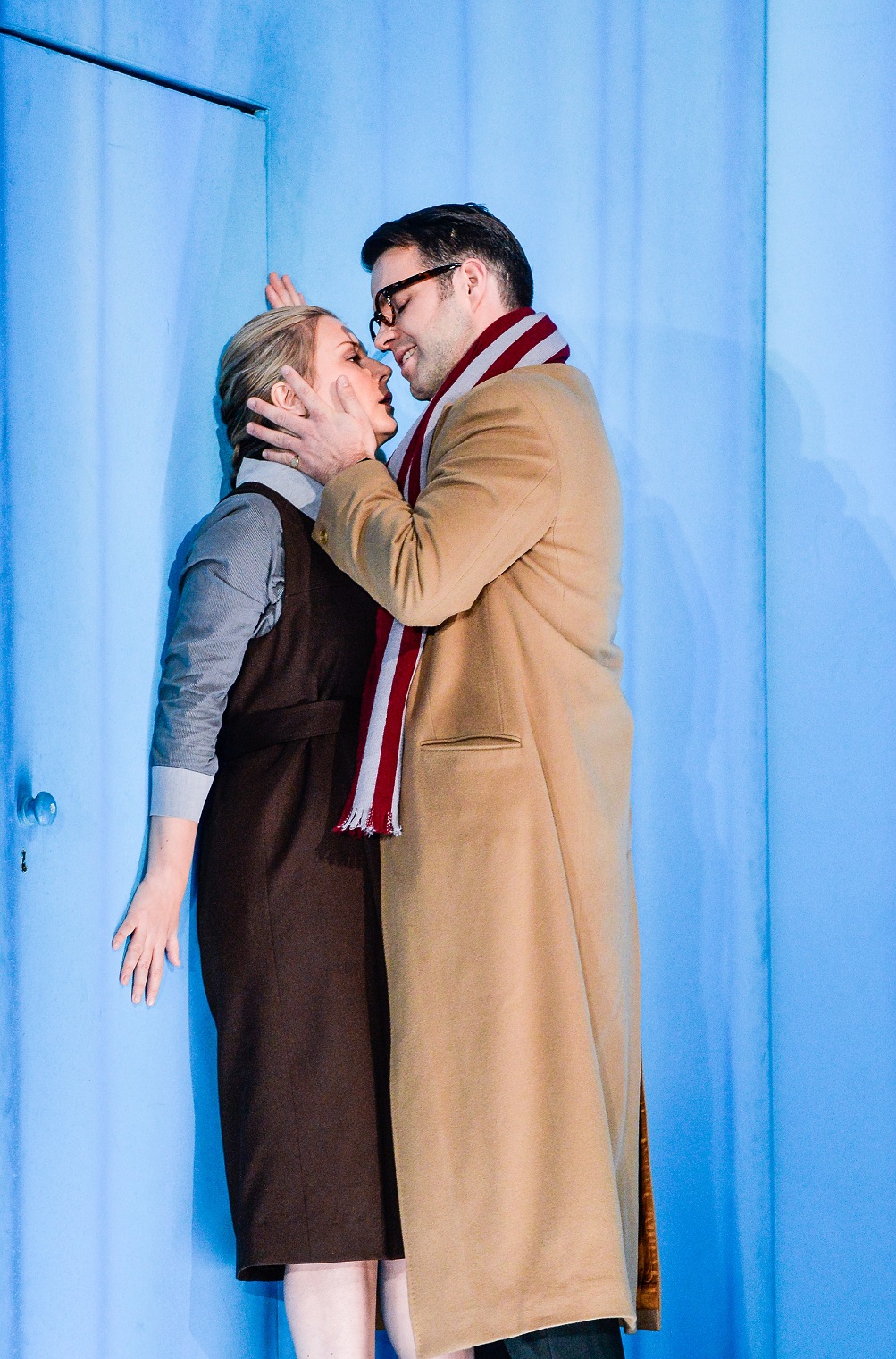 Lina Johnson as Gilda and Adam Smith as the Duke of Mantua. Scottish Opera 2018. Credit Julie Howden. (2).JPG