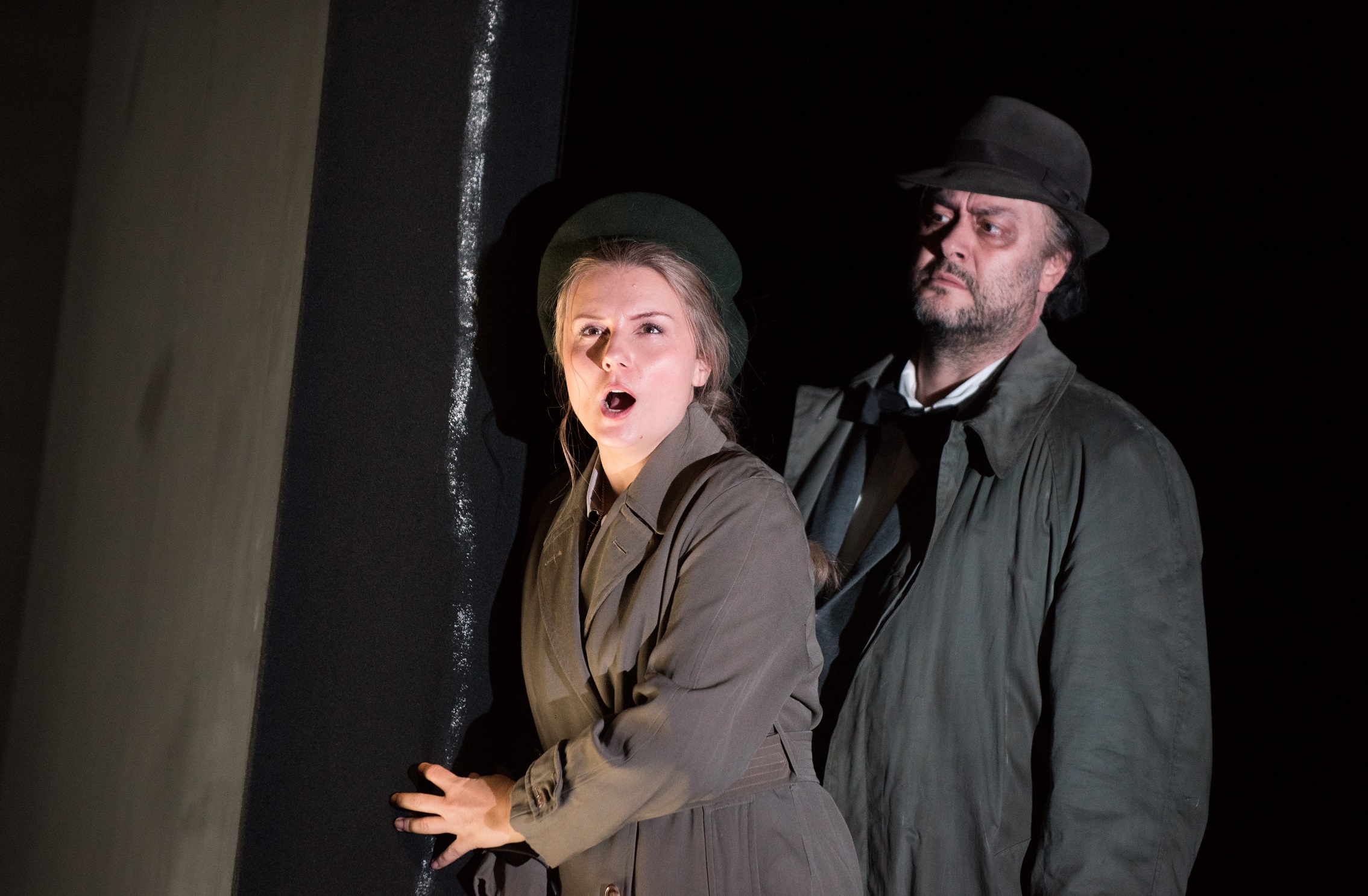Lina Johnson as Gilda and Aris Argiris as Rigoletto. Scottish Opera 2018. Credit Julie Howden. (2).JPG