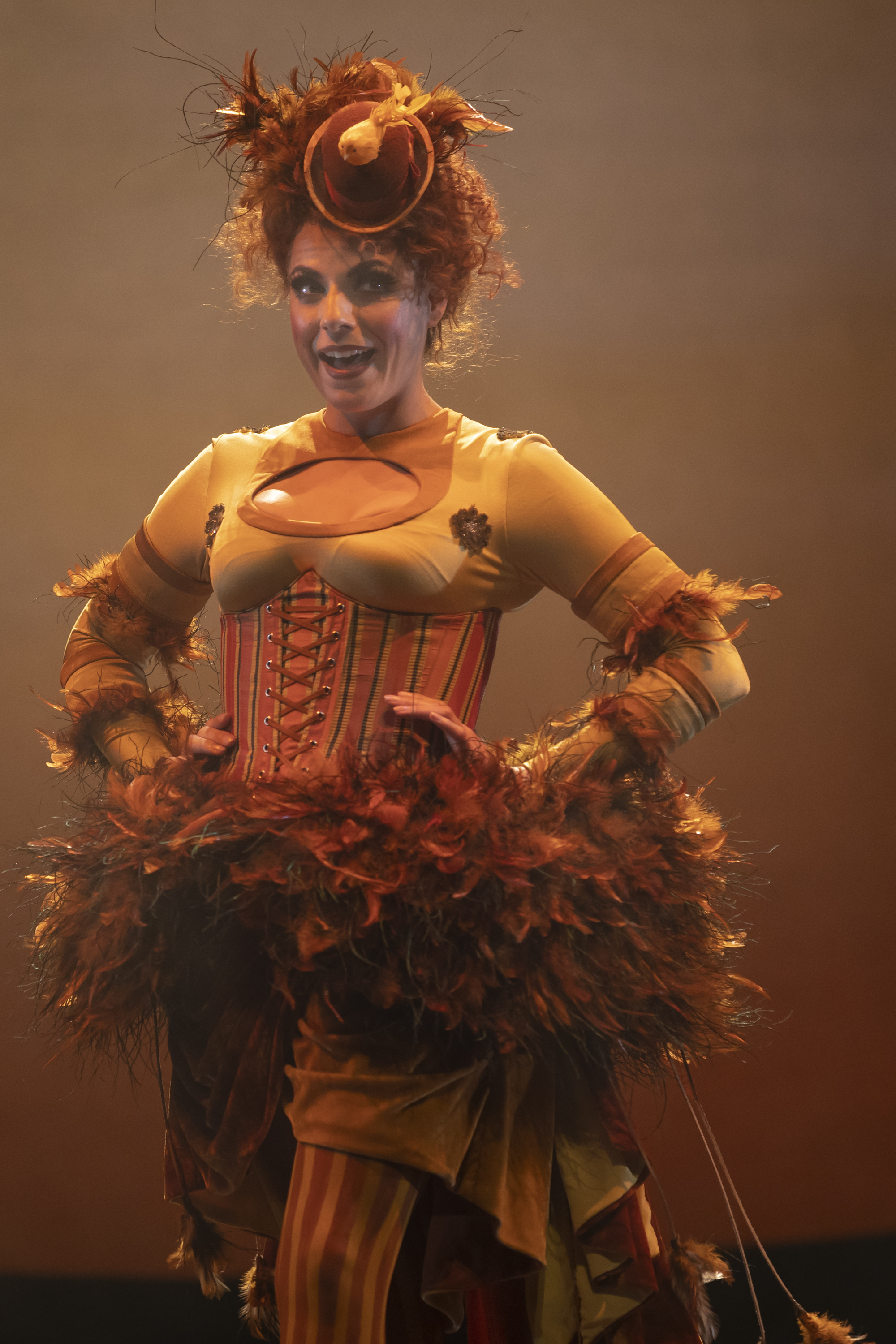Sofia Troncoso (Papagena) in The Magic Flute. Scottish Opera 2019. Credit James Glossop.JPG