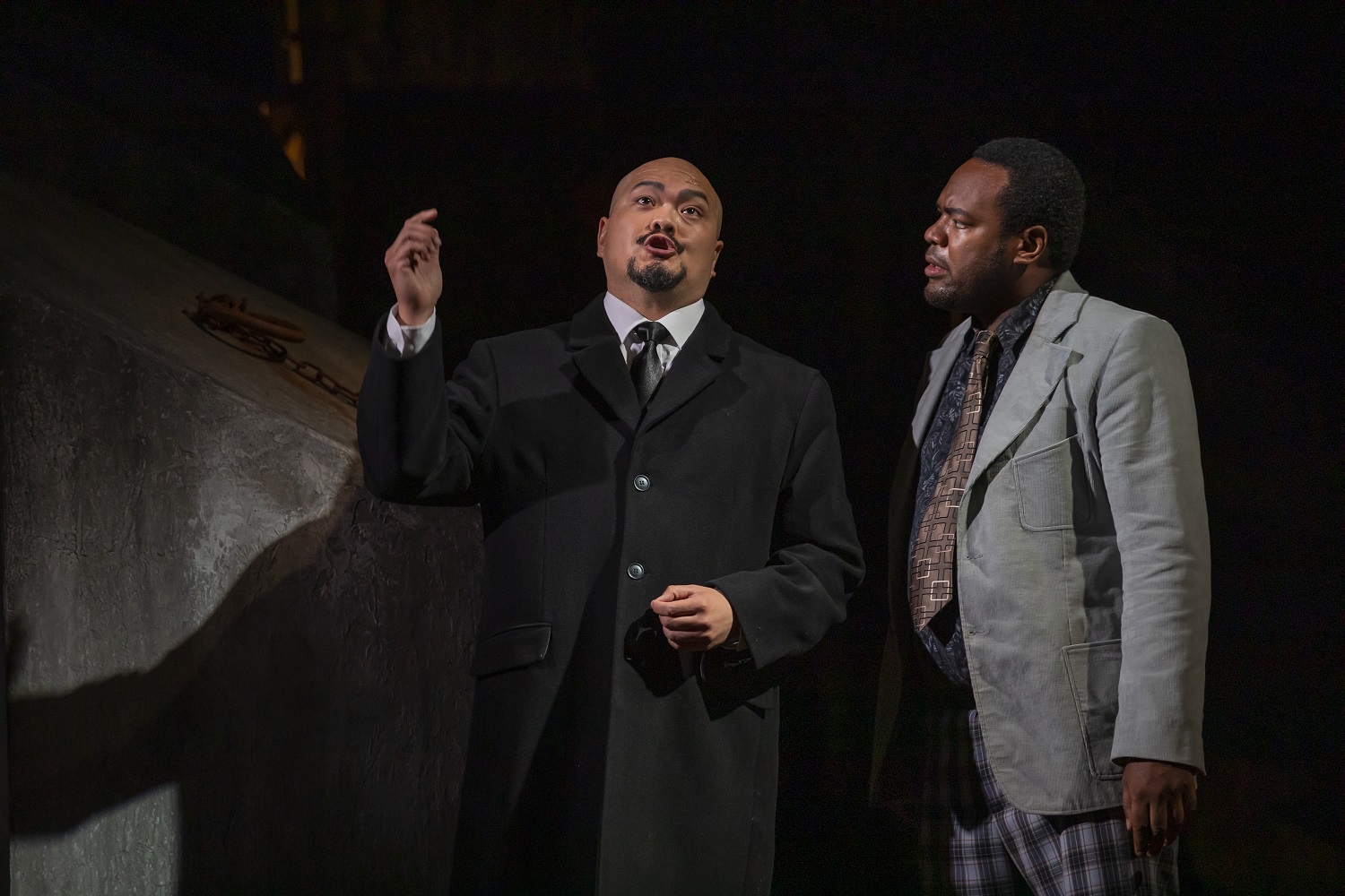 Freddie Tong and Byron Jackson in Breaking the Waves. Credit James Glossop..JPG