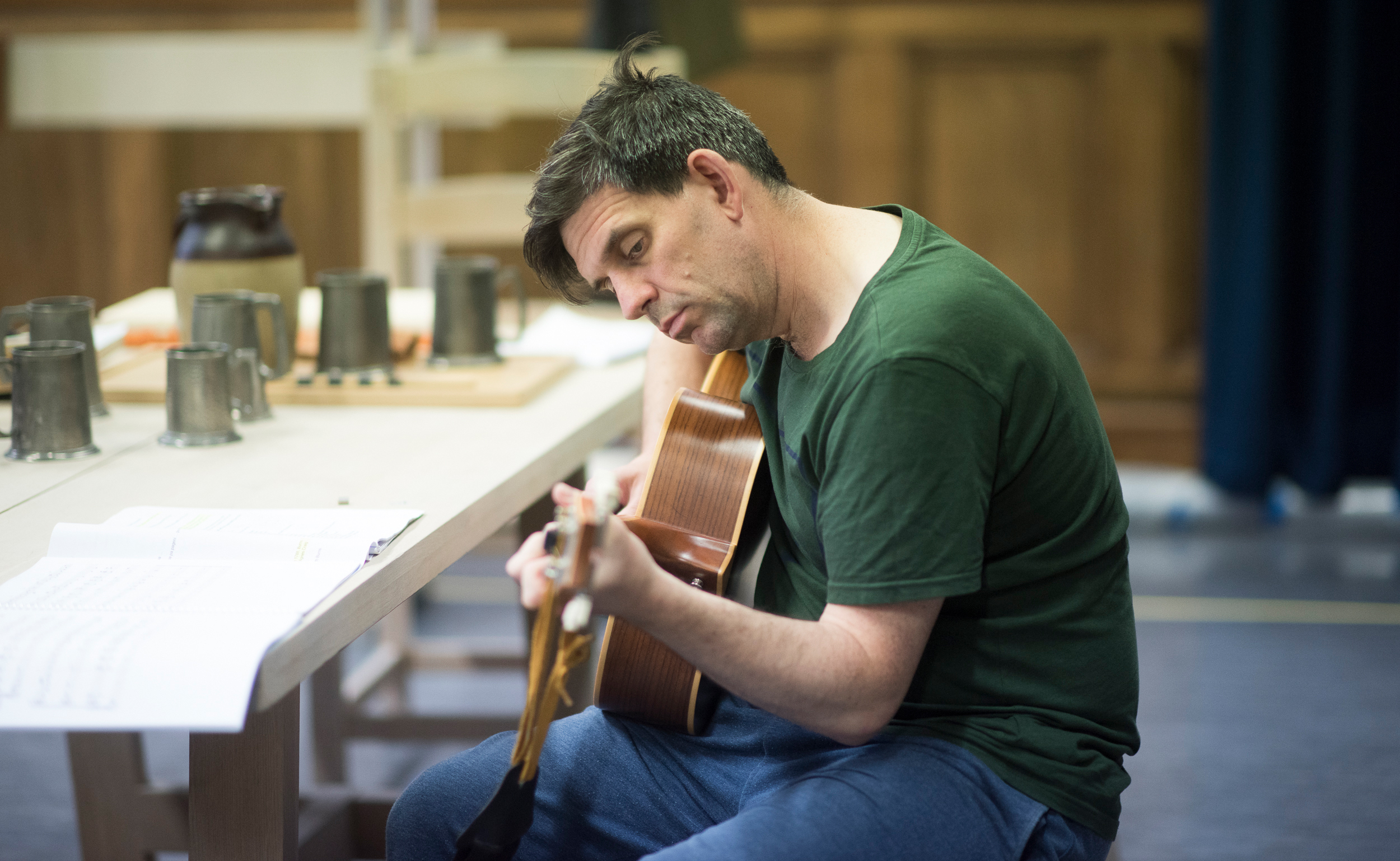 Andy Clark in rehearsals for Amadeus & the Bard. Scottish Opera 2019. Credit Julie Howden.JPG