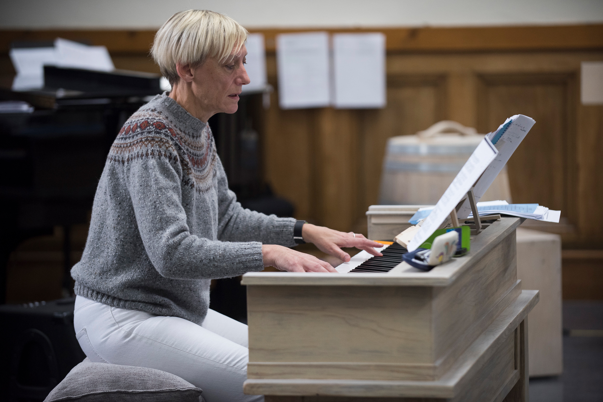 Music Director Karen MavIver in rehearsals for Amadeus & the Bard. Scottish Opera 2019. Credit Julie Howden (2).JPG