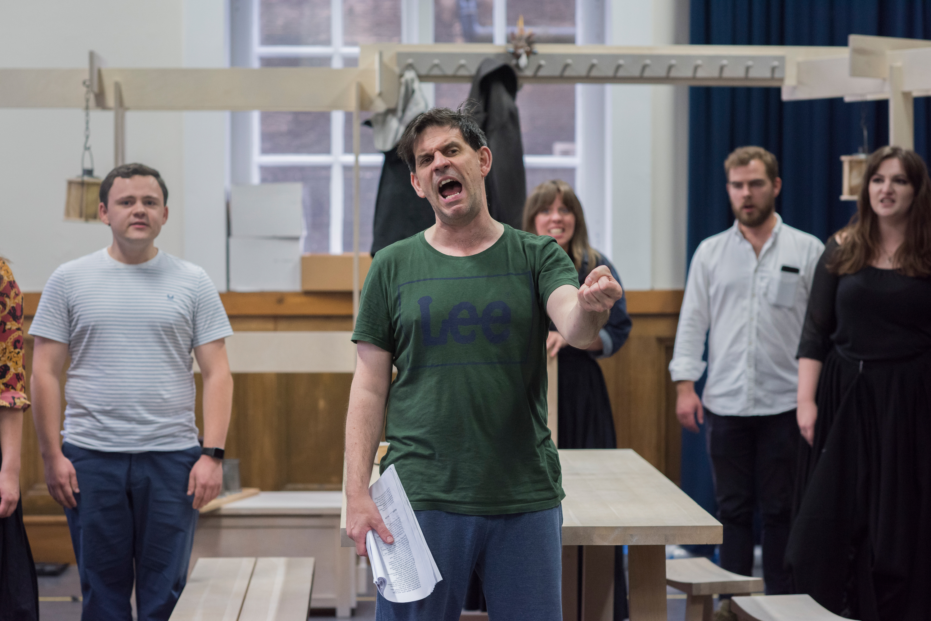 The Cast of Amadeus & the Bard in rehearsals. Scottish Opera 2019. Credit Julie Howden (2).JPG