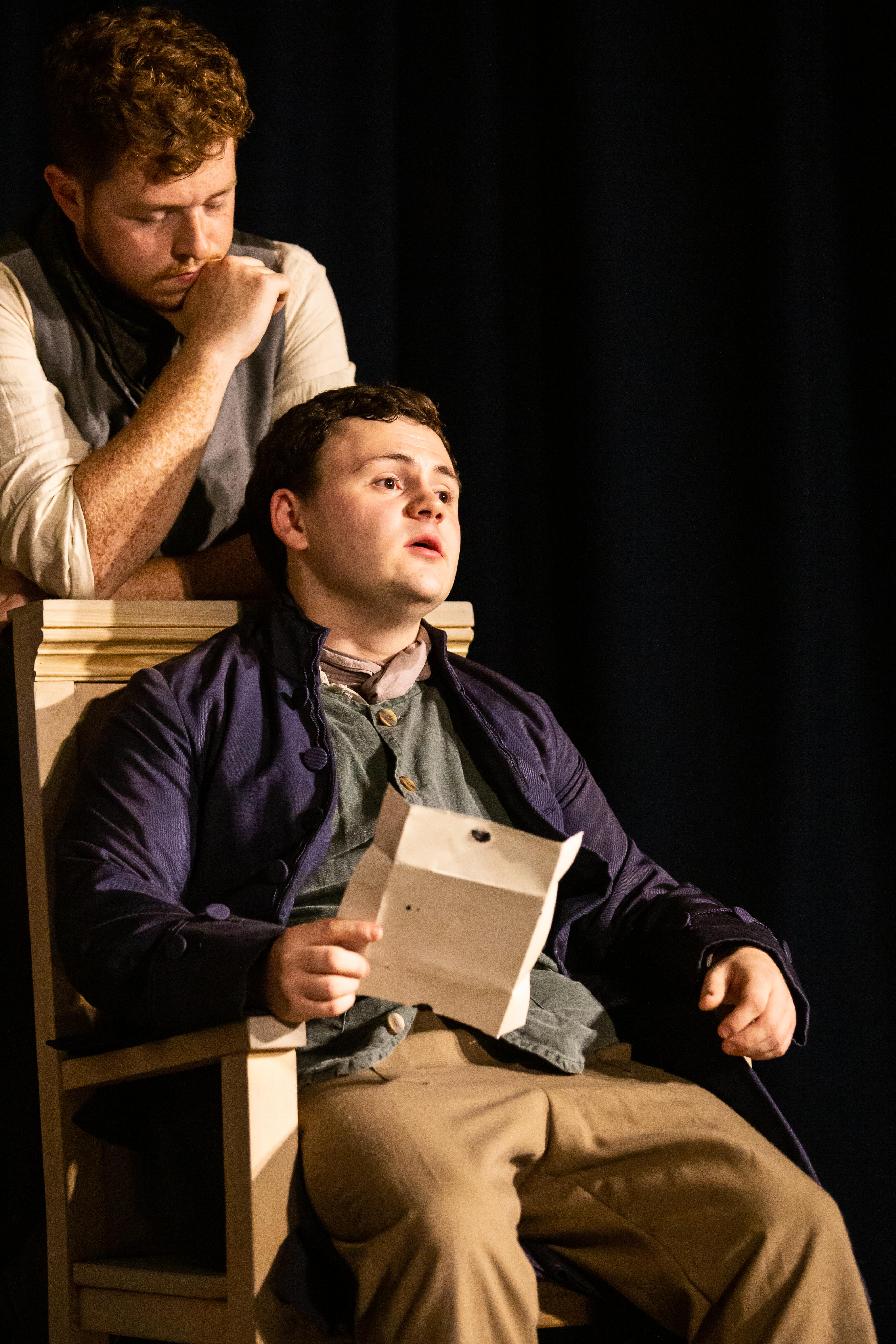 Ross Fettes and James McIntyre in Amadeus & The Bard. Scottish Opera 2019. Credit Sally Jubb..jpg