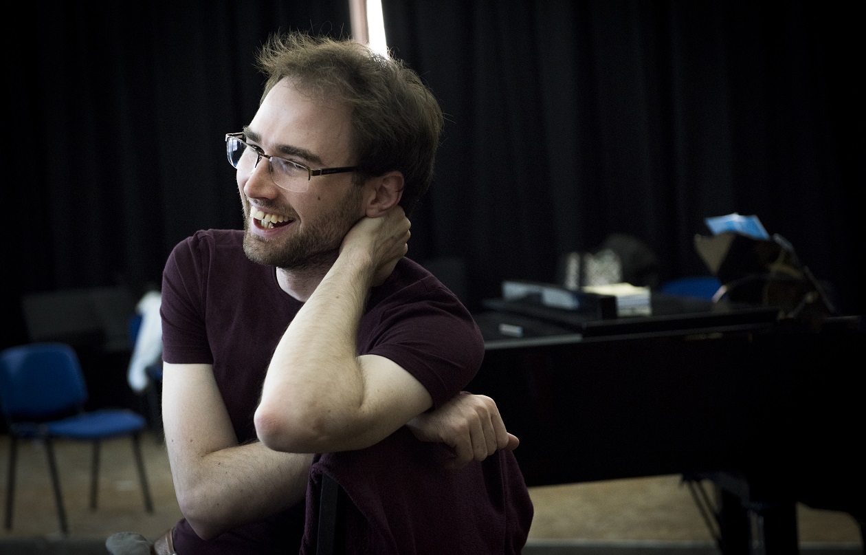 Jonathon Swinard, Scottish Opera Young Company Artistic Director, in rehearsal.JPG