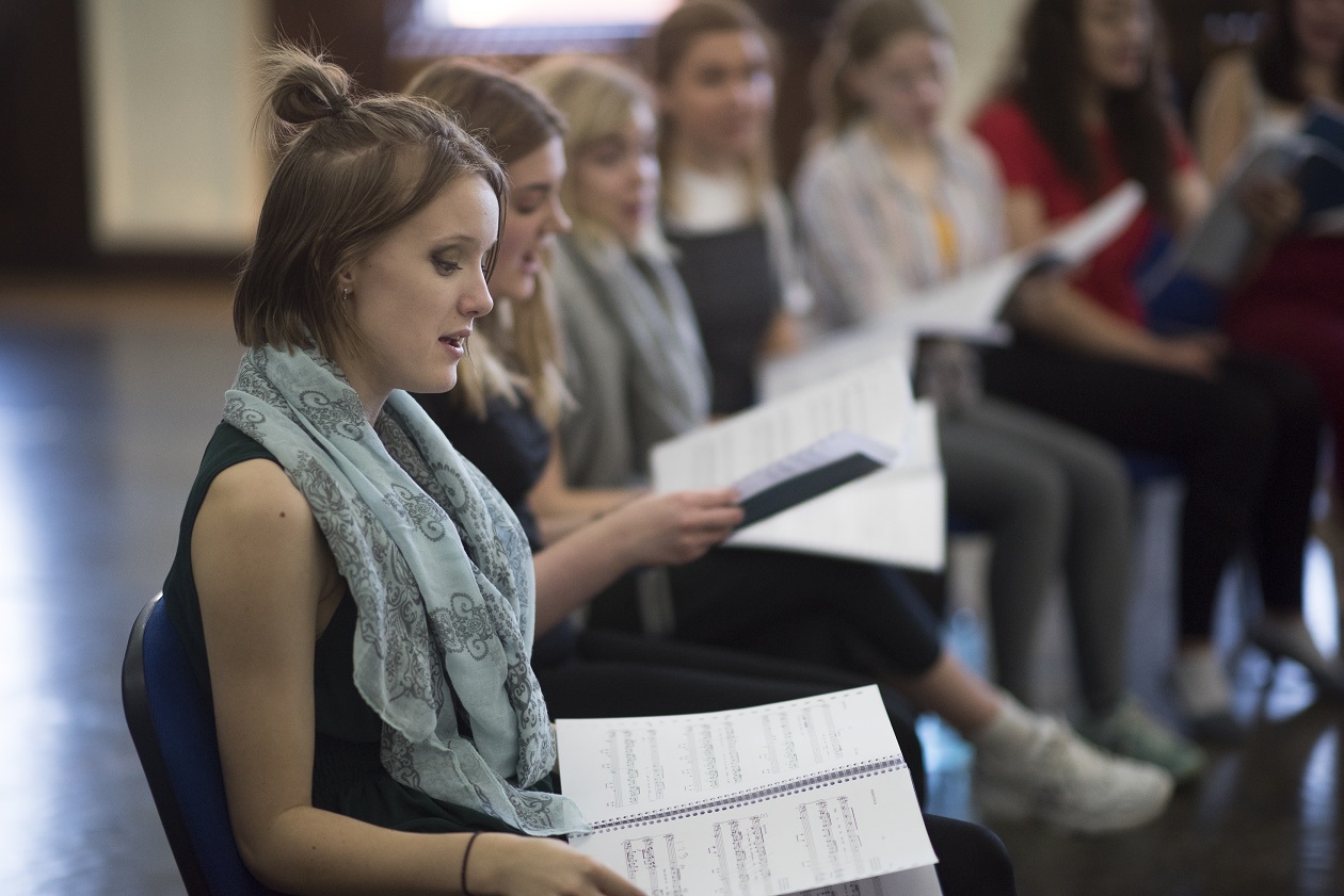 Scottish Opera Young Company in rehearsal for The Frogs. Scottish Opera 2019. Credit Julie Howden (7).JPG