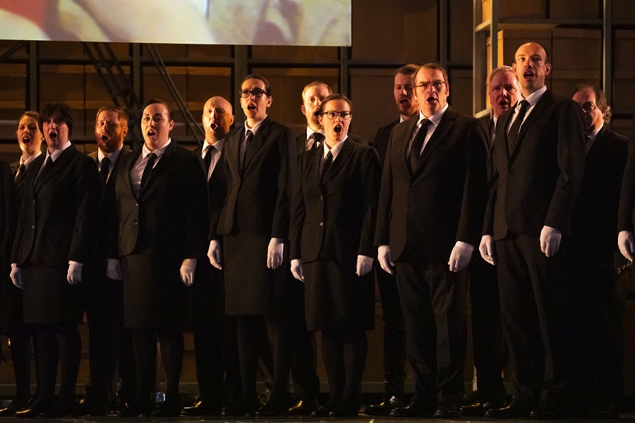 The Chorus of Nixon in China. Scottish Opera 2020. Credit James Glossop..JPG