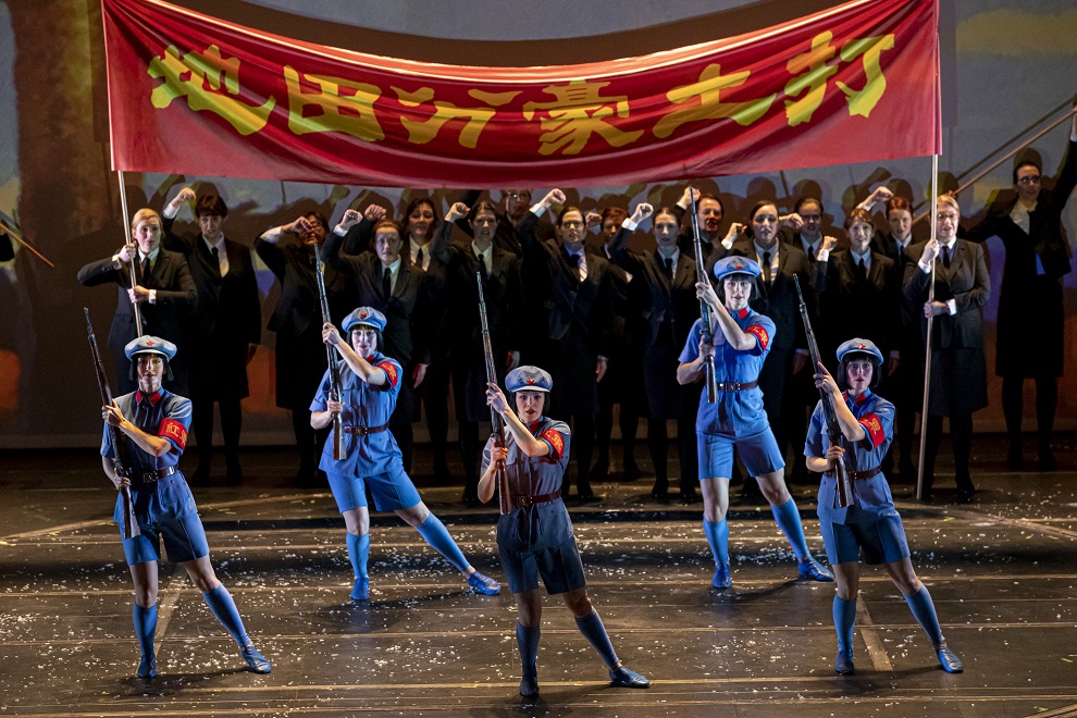 Dancers and The Chorus of Nixon in China. Scottish Opera 2020. Credit James Glossop..JPG