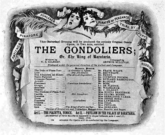 The Gondoliers original cast from the 1891 programme.jpg