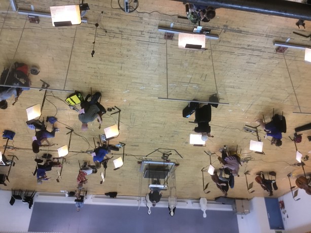 Members of The Orchestra of Scottish Opera in rehearsal for The Telephone.  Scottish Opera 2020. Credit Noel Mann. (3).jpg