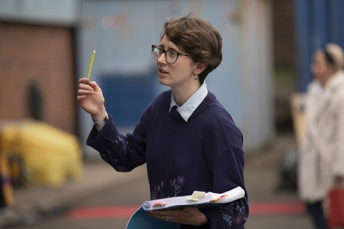 Director Roxana Haines. La Boheme rehearsals. Scottish Opera 2020. Credit James Glossop..JPG
