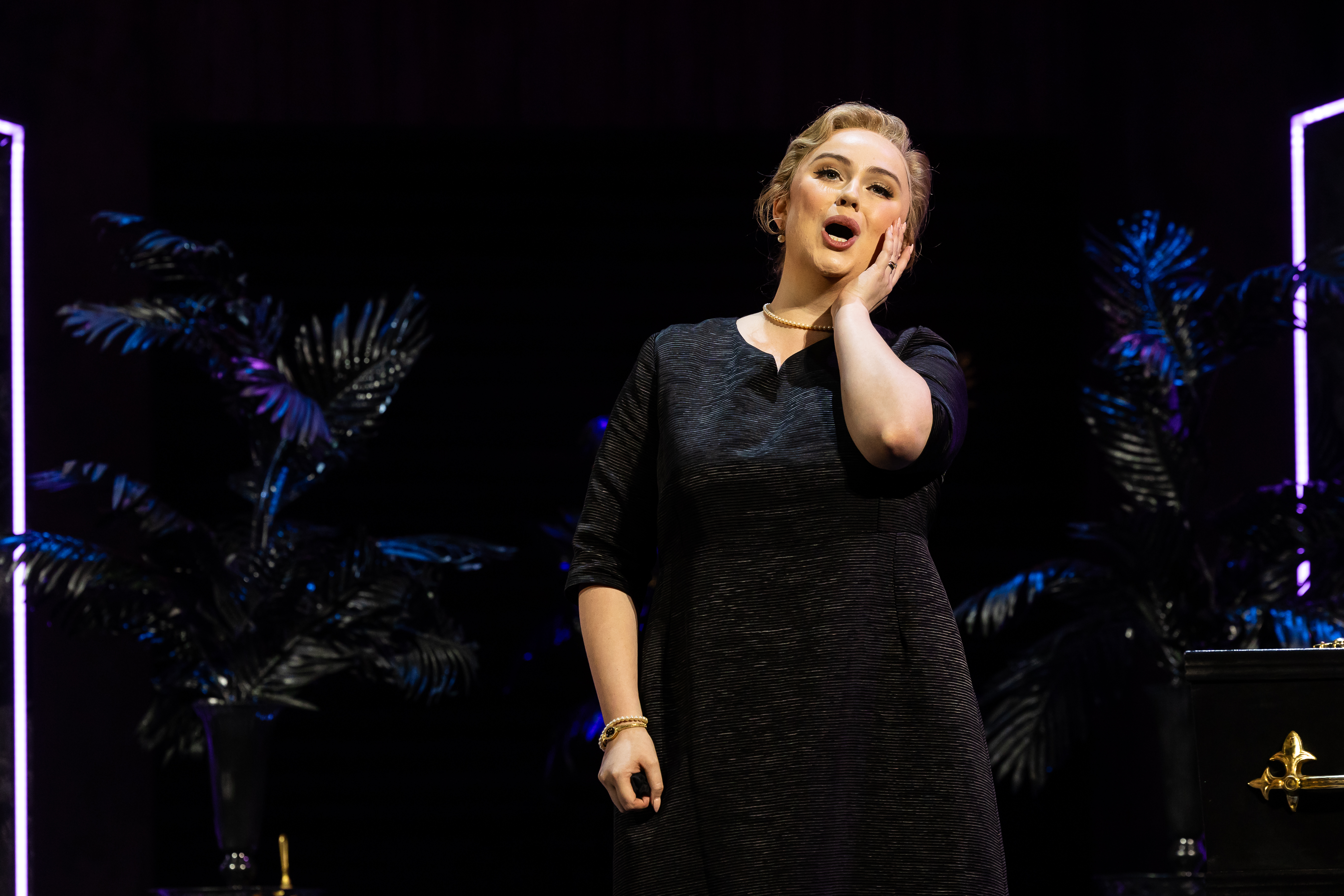 Chloe Harris As Yelena Ivanovna Popova In The Bear. Scottish Opera. Credit Sally Jubb..