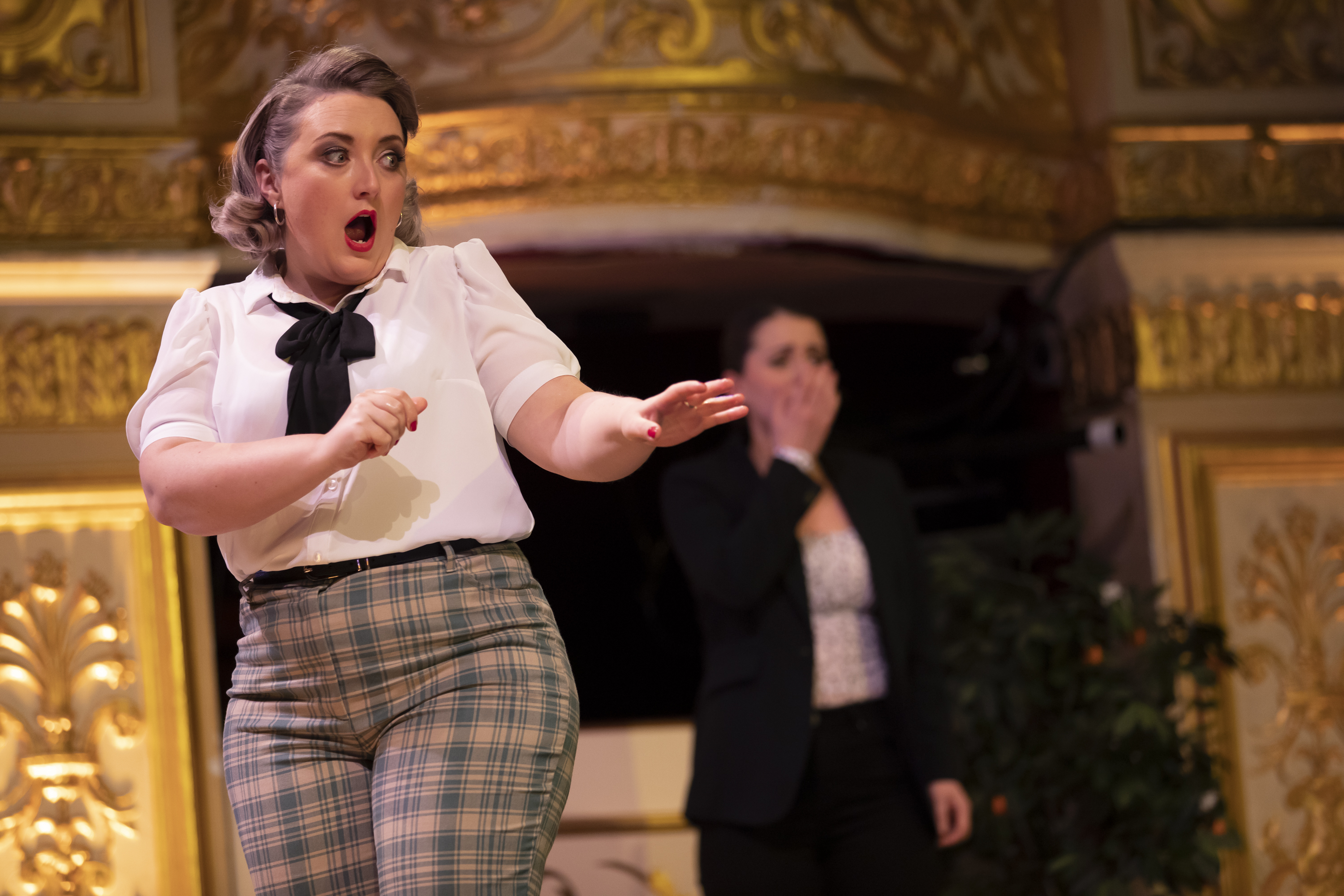 Catriona Hewitson (Despina) in Cosi fan tutte. Scottish Opera 2020. Credit James Glossop..JPG