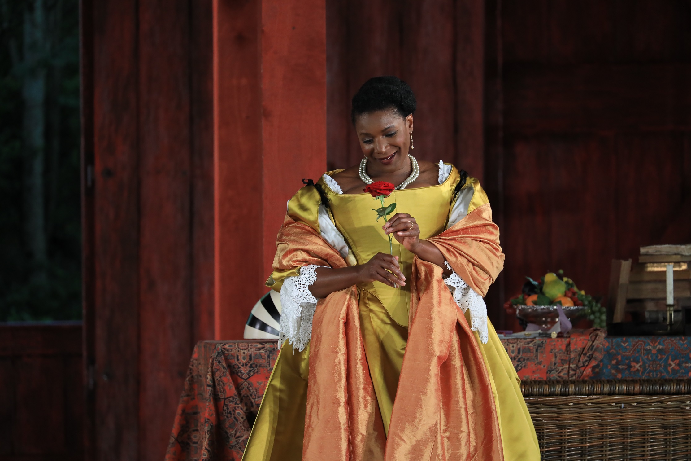 Elizabeth Llewellyn at Falstaff Dress Rehearsal. Scottish Opera 2021. Credit James Glossop..JPG