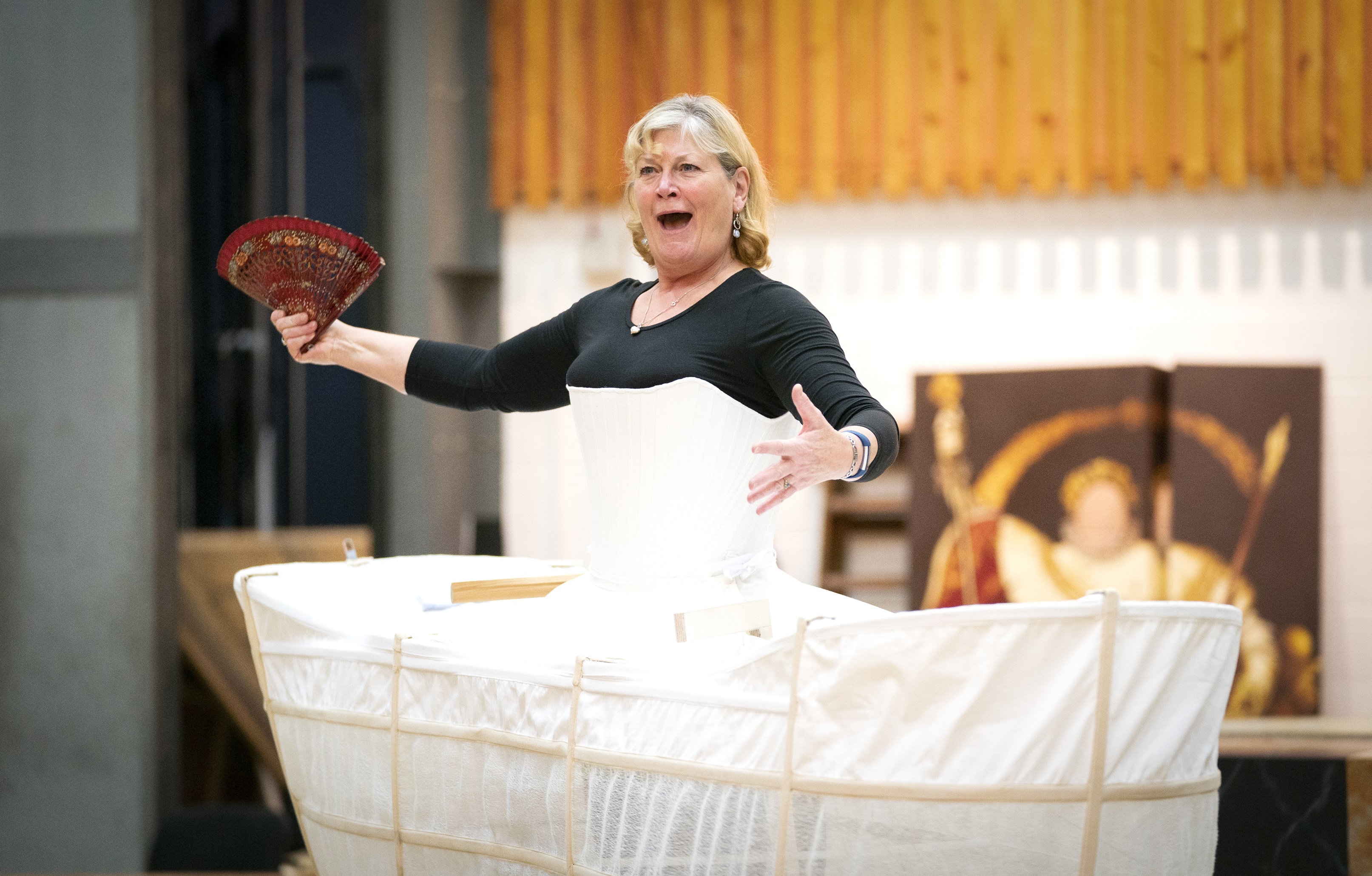 Yvonne Howard in The Gondoliers rehearsals. Scottish Opera 2021. Credit Jane Barlow.JPG