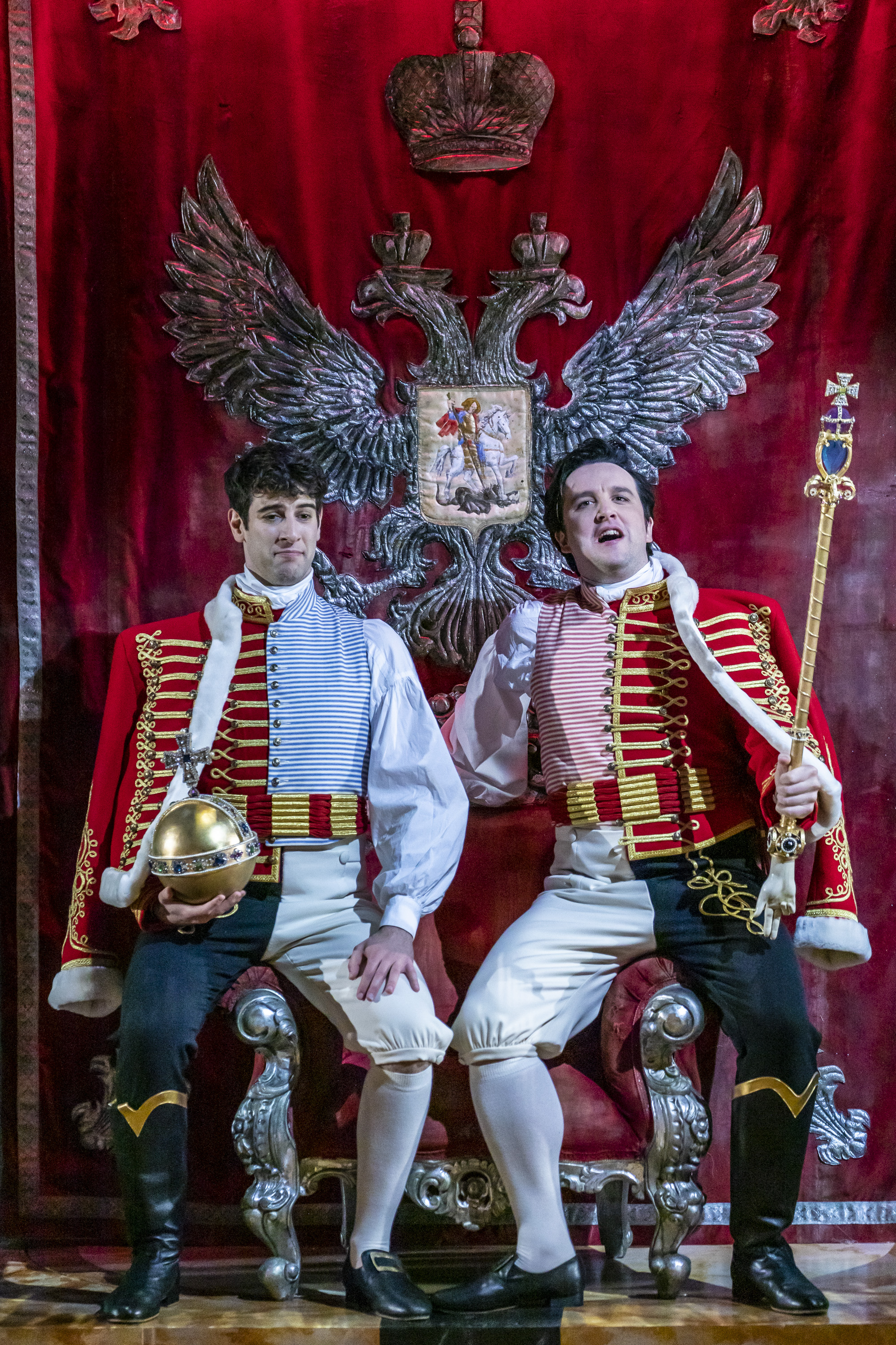 Mark Nathan and William Morgan in The Gondoliers. Scottish Opera 2021. Credit James Glossop. (4).JPG