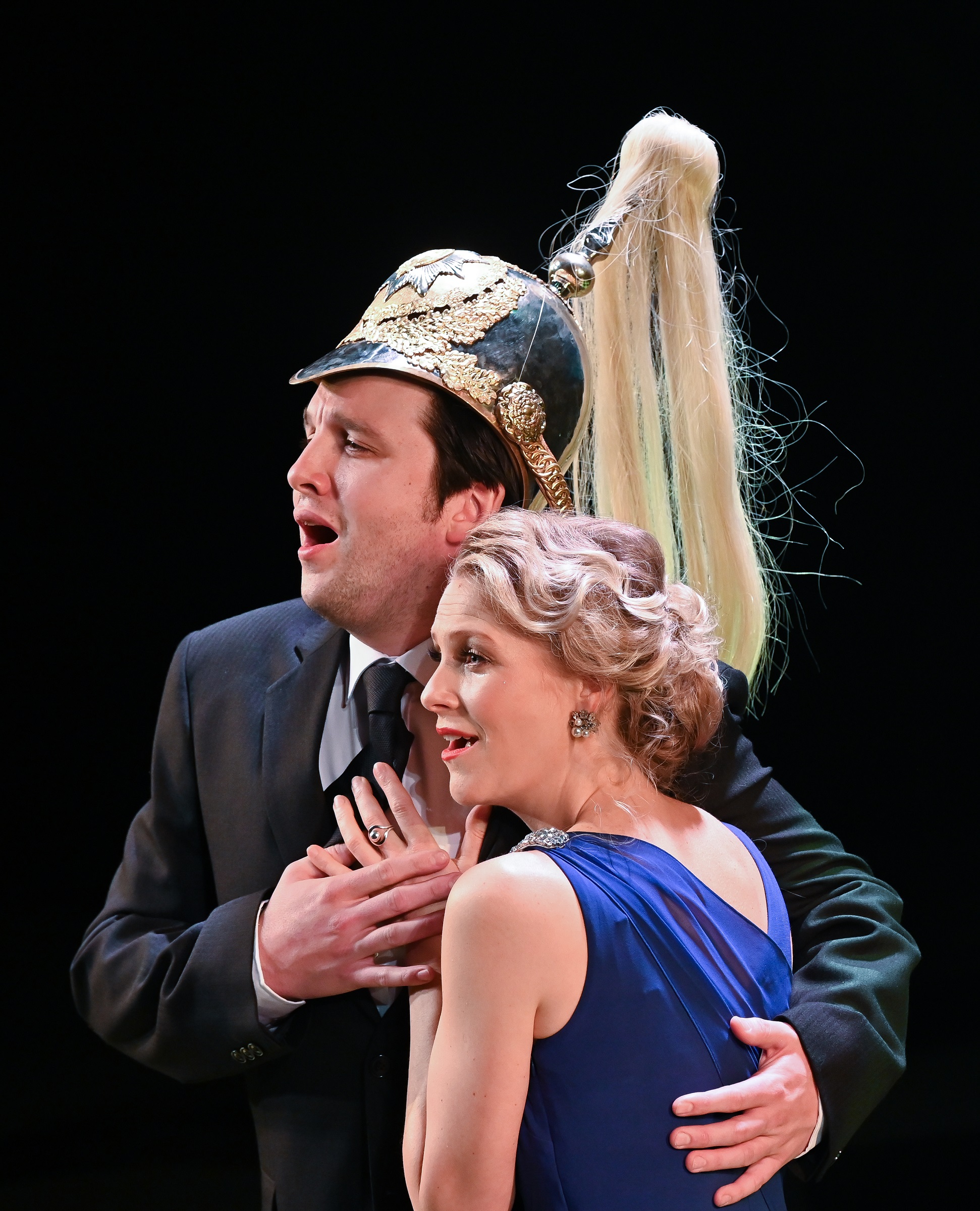 William Morgan and Ellie Laugharne in Utopia, Limited rehearsals. Scottish Opera 2021. Credit Julie Howden..JPG