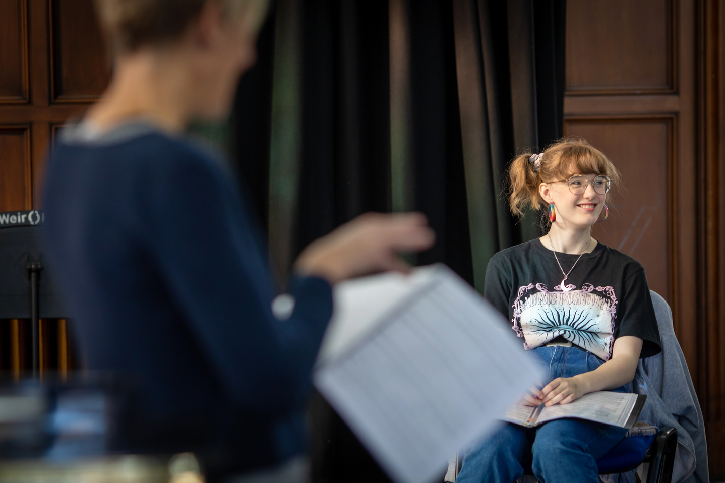 Scottish Opera Young Company in rehearsals. Scottish Opera 2022. Credit Elaine Livingstone. (3)