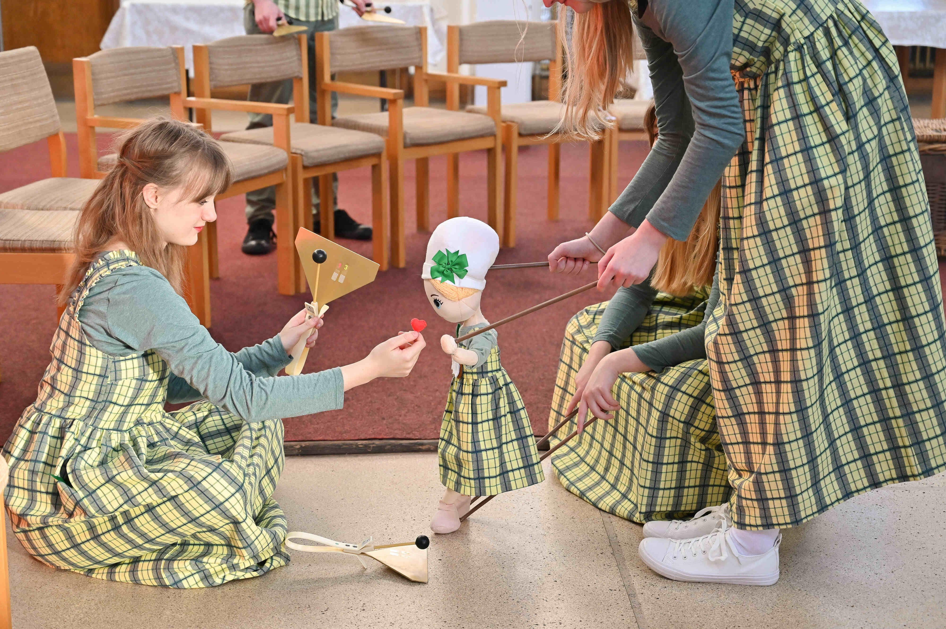Scottish Opera Young Company rehearsing As The Seasons Turn. 2022. Credit Julie Howden. (2)