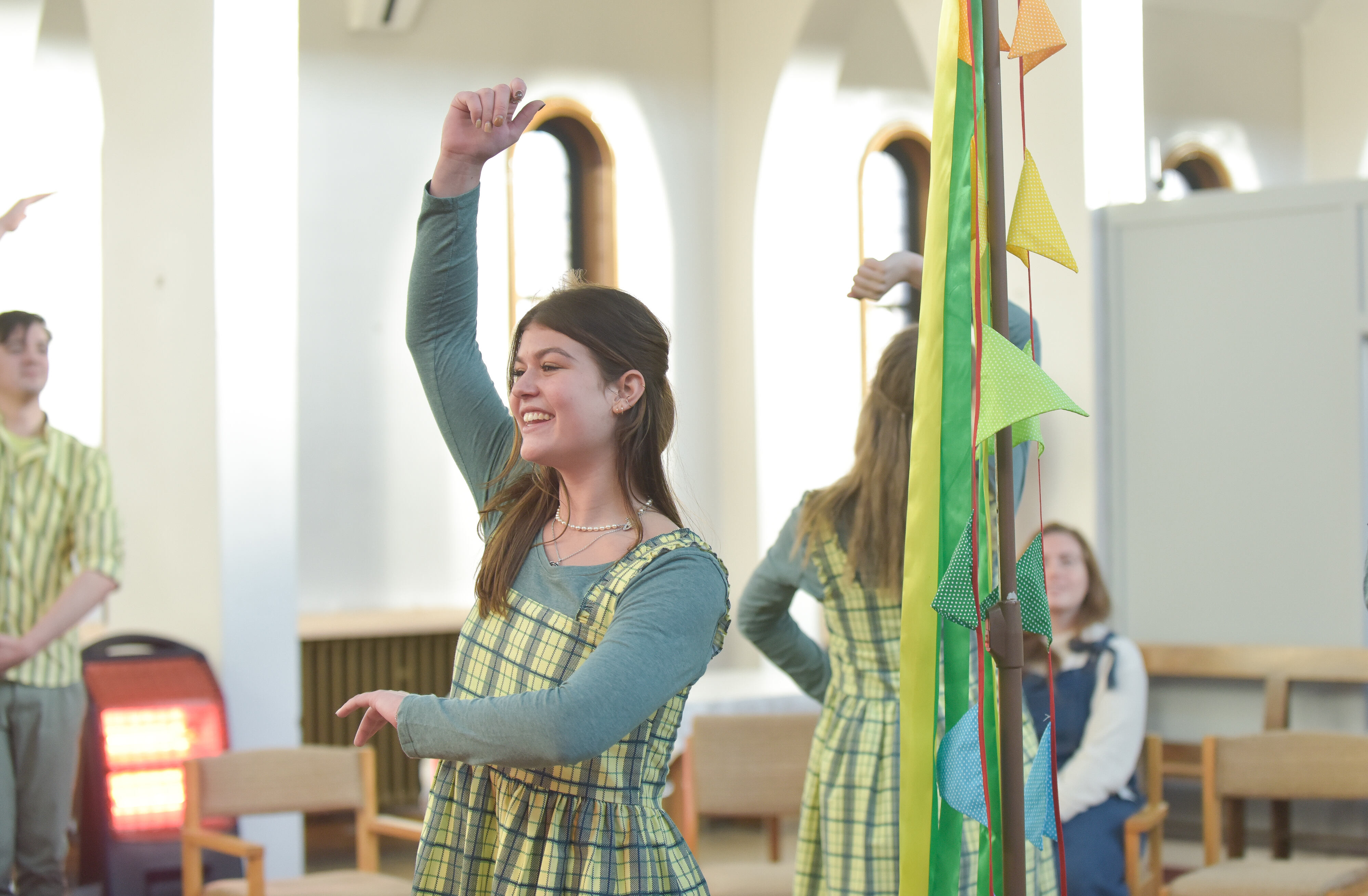 Scottish Opera Young Company rehearsing As The Seasons Turn. 2022. Credit Julie Howden. (2)