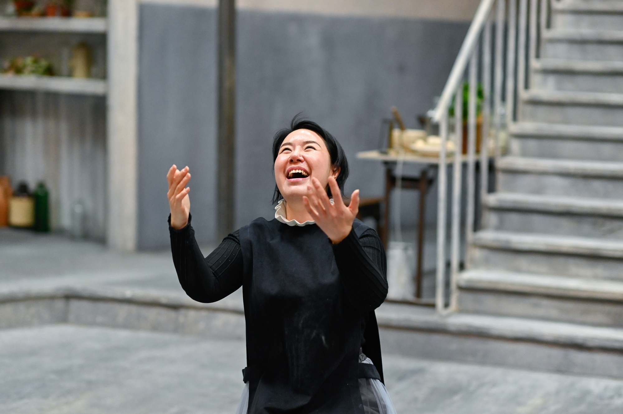 Sunyoung Seo as Suor Angelica during rehearsals. Scottish Opera 2023. Credit Julie Howden. (3).jpg