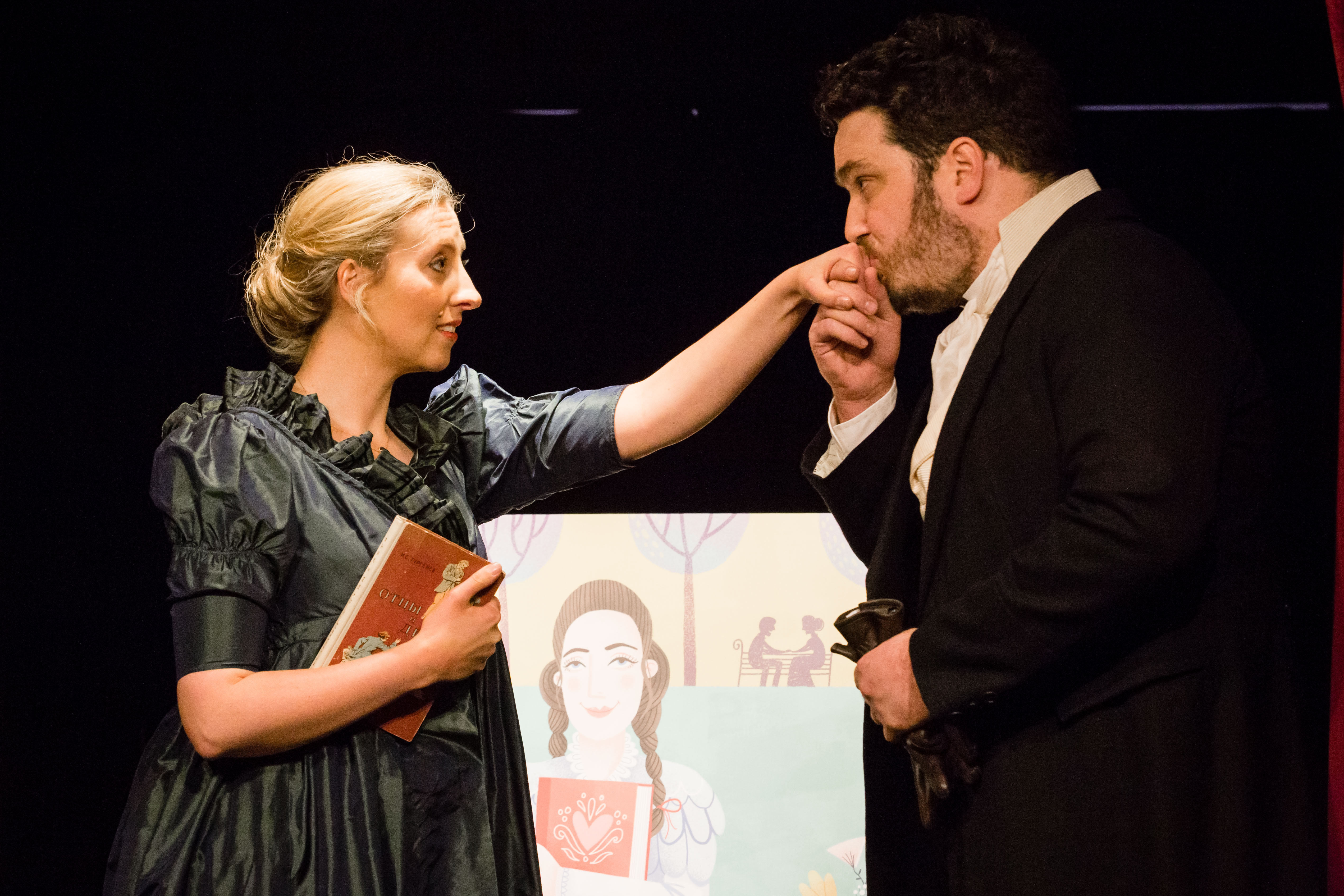 Jessica Leary and Andrew McTaggart in A Little Bit of Eugene Onegin. Scottish Opera 2018. Credit Sally Jubb. (2).jpg