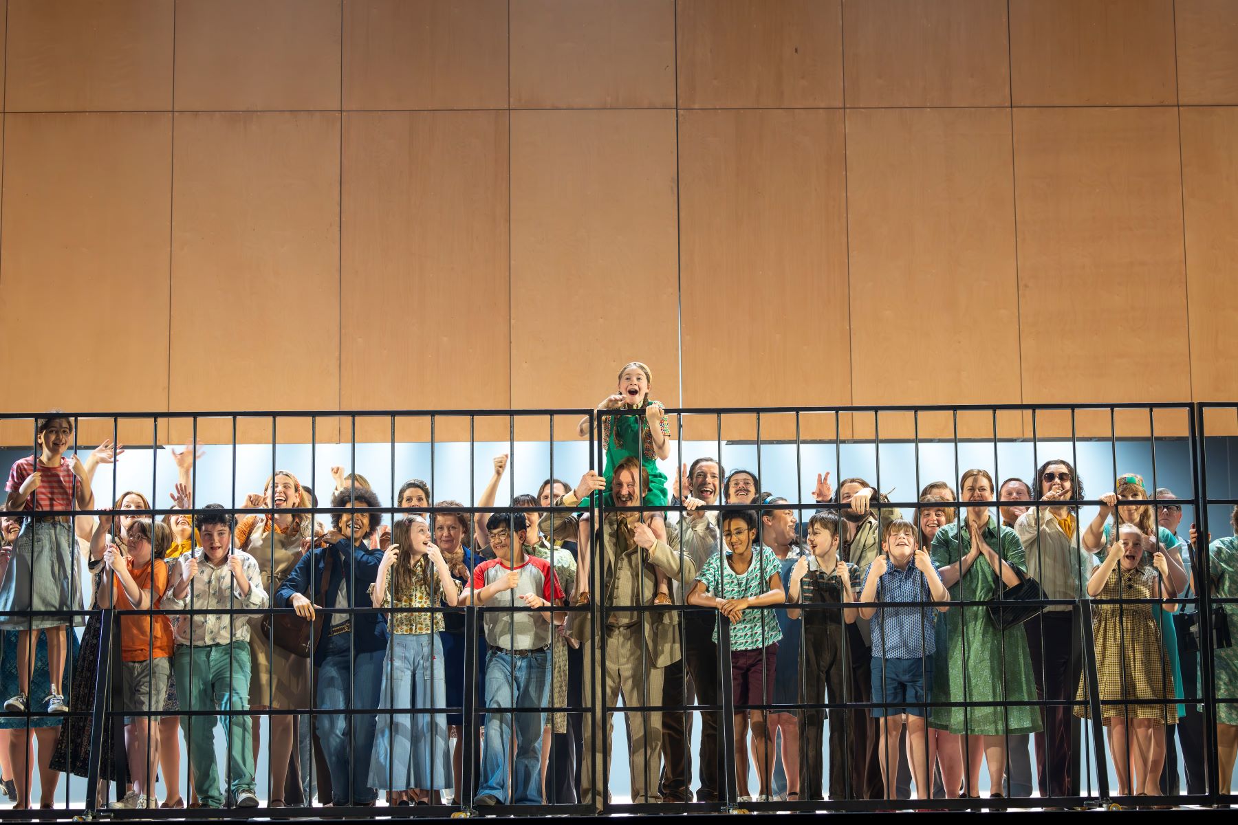 The Chorus of Carmen. Scottish Opera 2023. Credit James Glossop.
