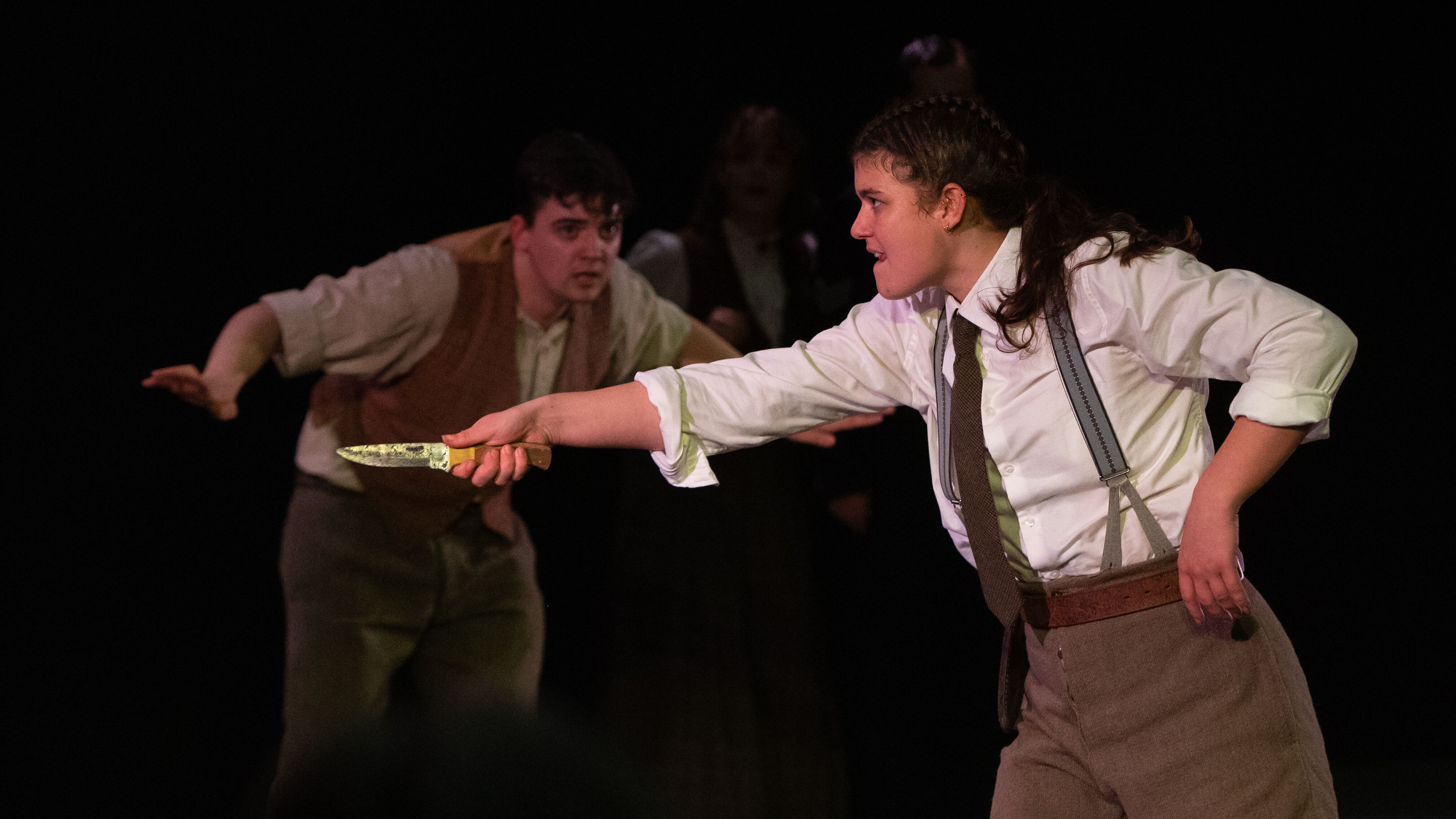 Imogen Bews (Thomas Bouché) and Luke Francis (Brack Weaver) in Down in the Valley. Credit Julie Broadfoot..jpg