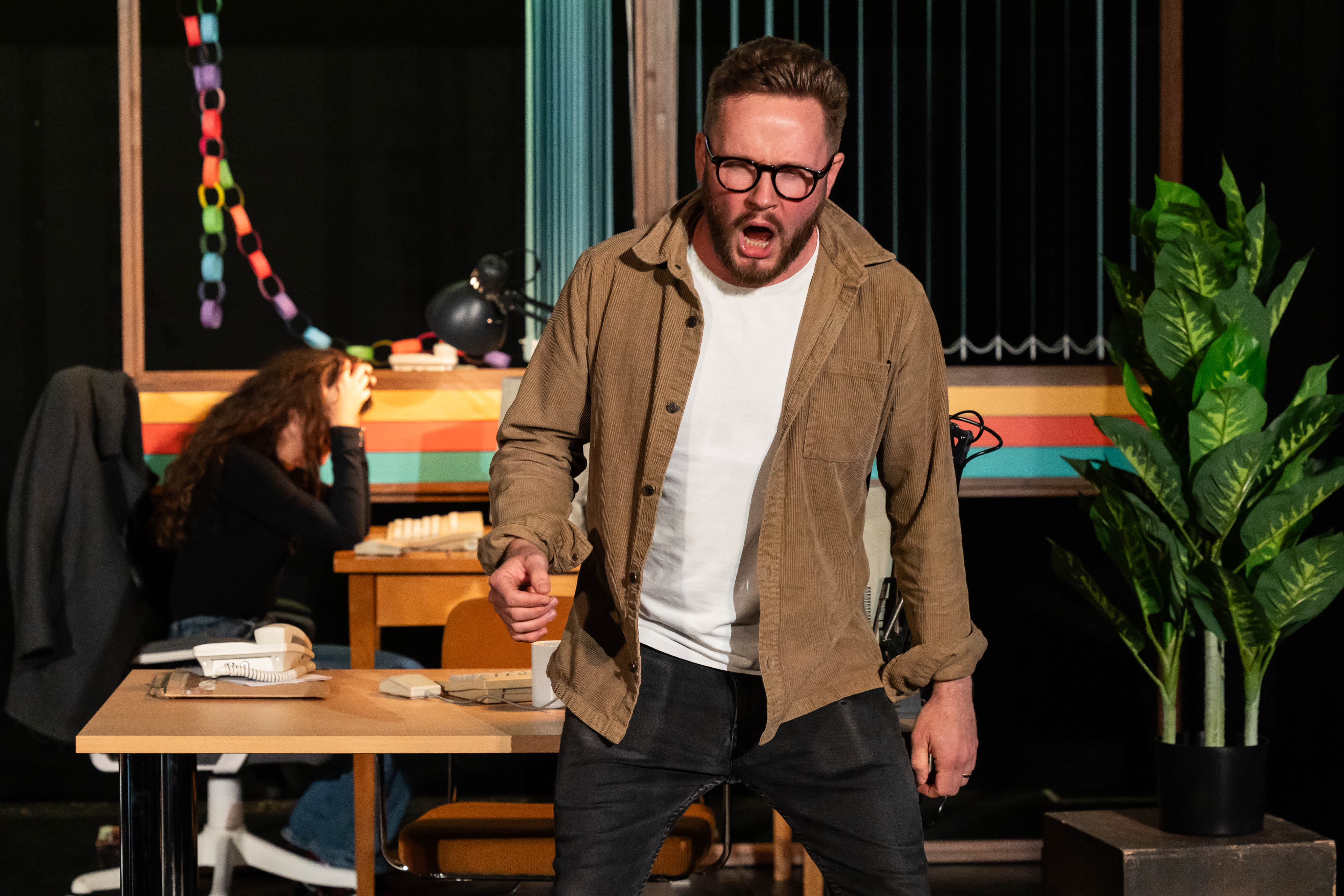James Geidt In Rehearsals For Opera Highlights. Credit Sally Jubb..
