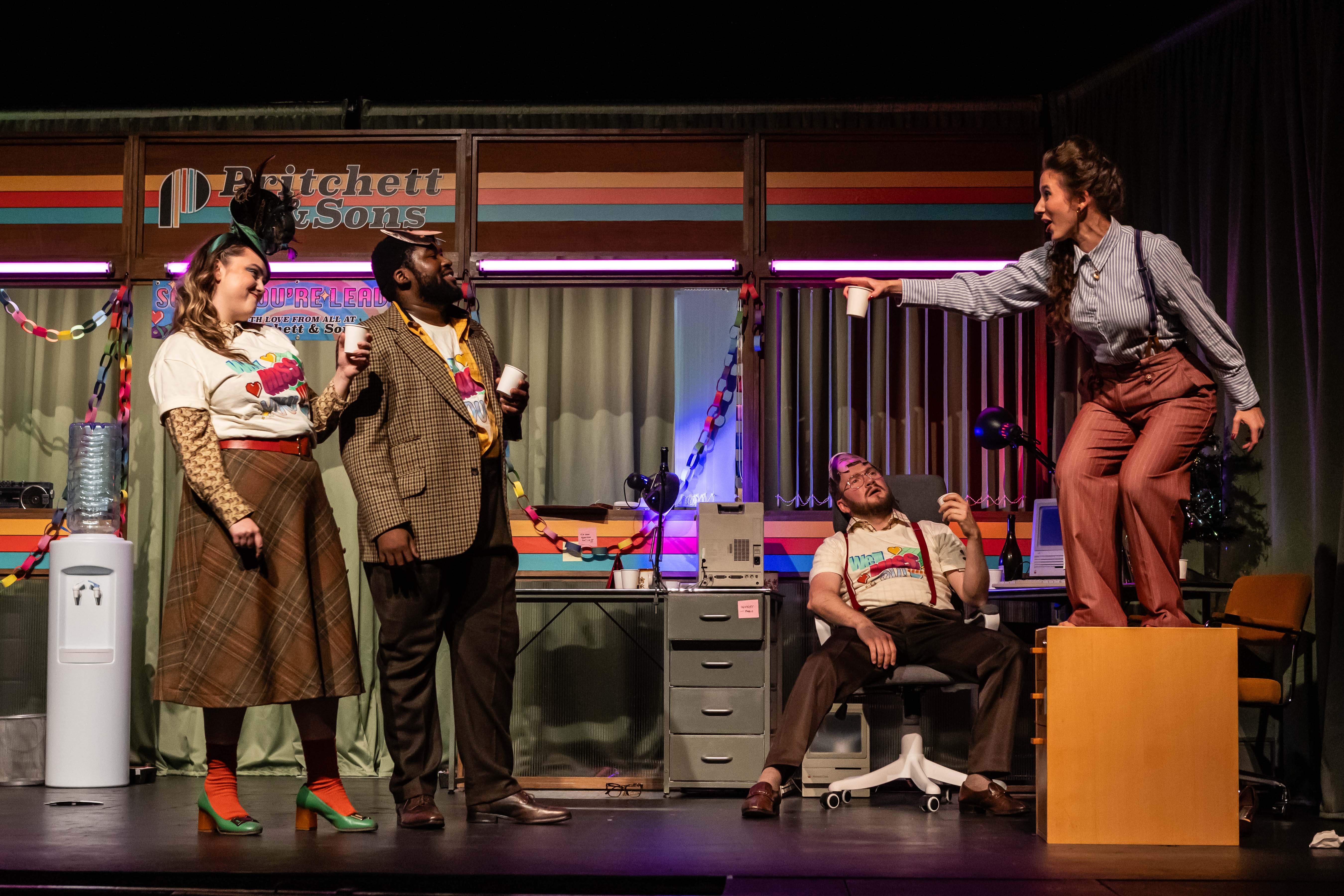 Chloe Harris, Luvo Maranti, James Geidt And Ceferina Penny in Scottish Opera's Opera Highlights Autumn 2025. Credit Sally Jubb..