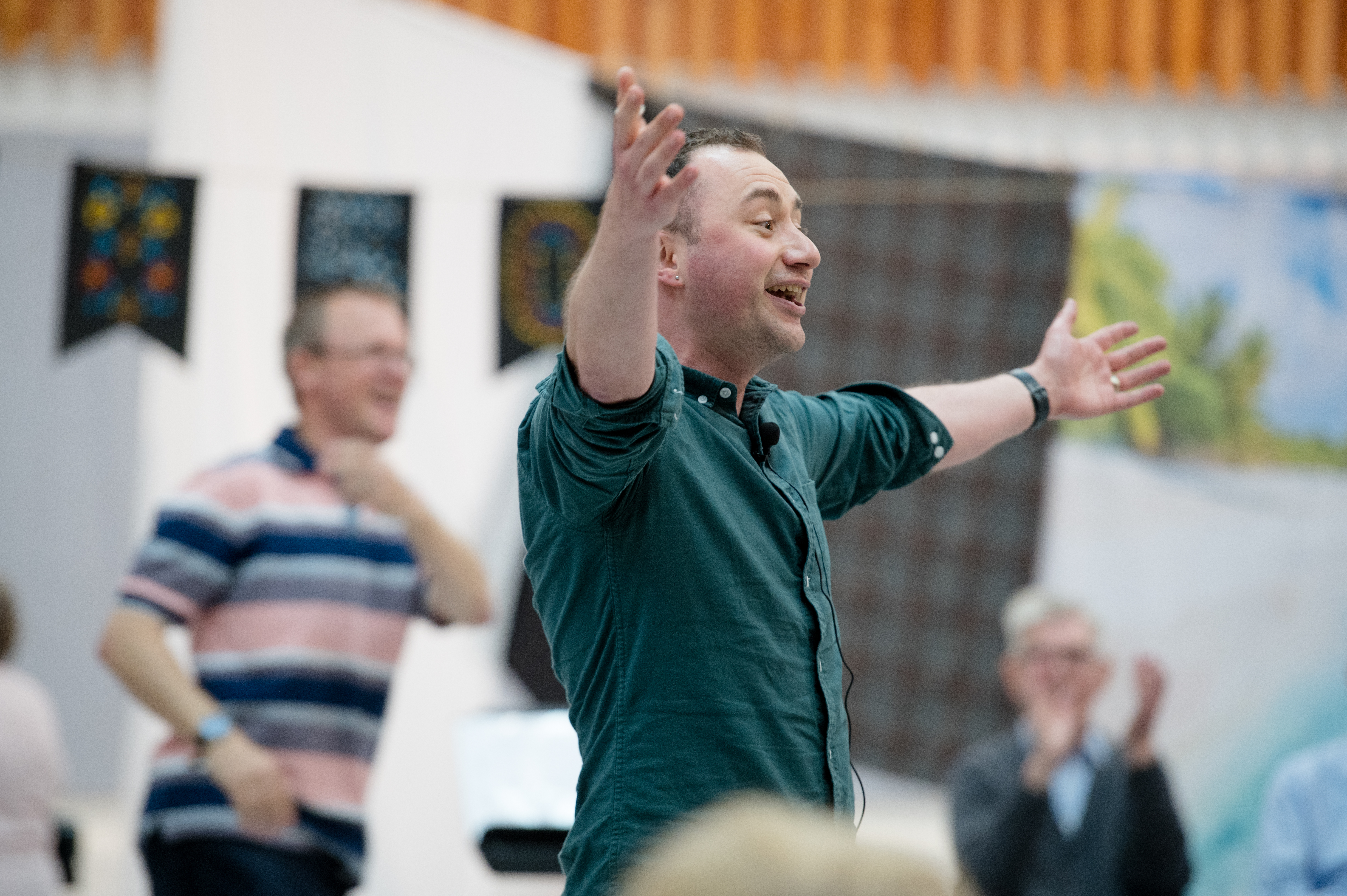 Glasgow Memory Spinners Summer Sharing 2025. Credit Julie Broadfoot.. (4)