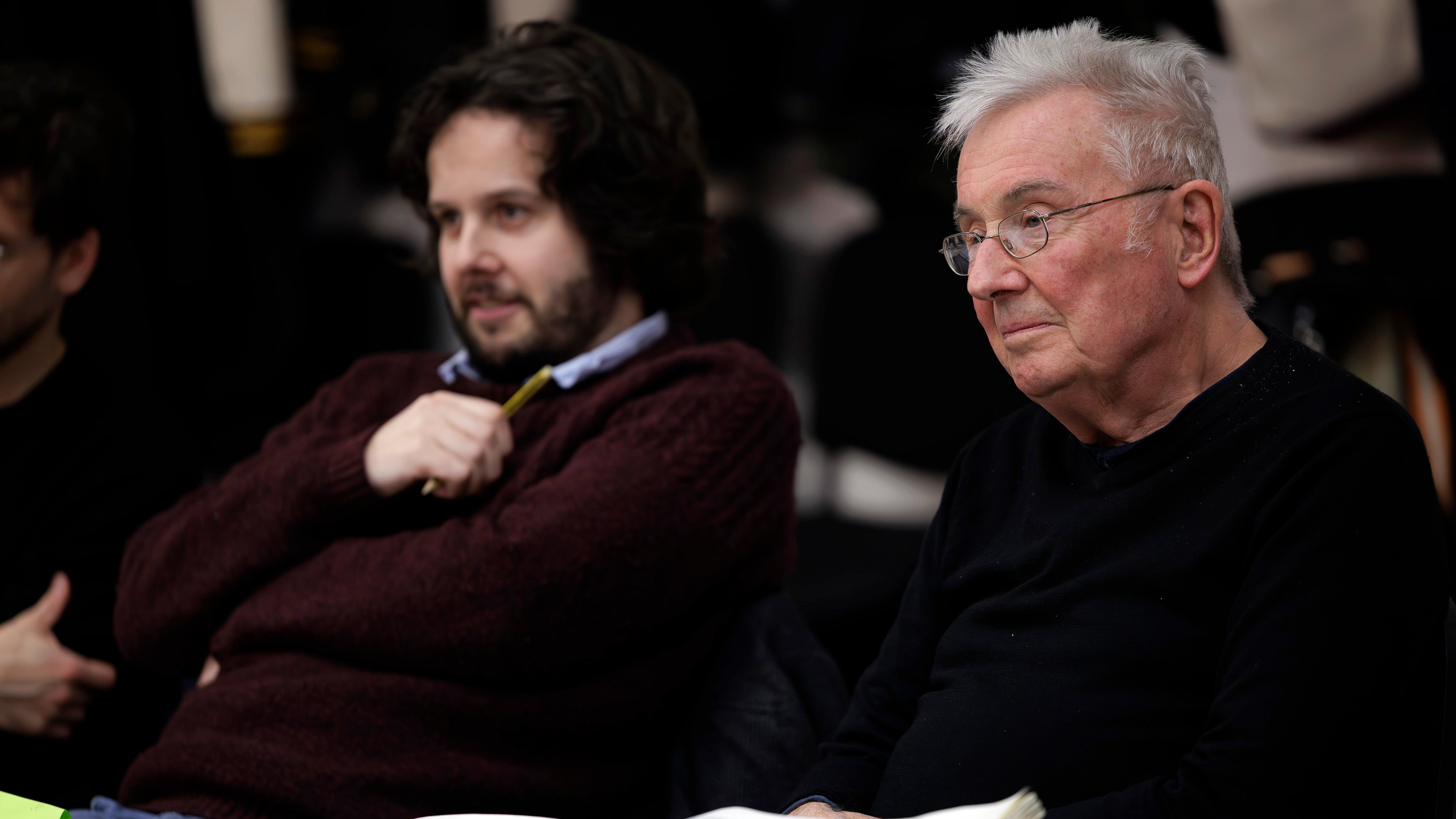 Conductor David Parry In Rehearsals For Marx In London!. Scottish Opera 2023. Credit James Glossop