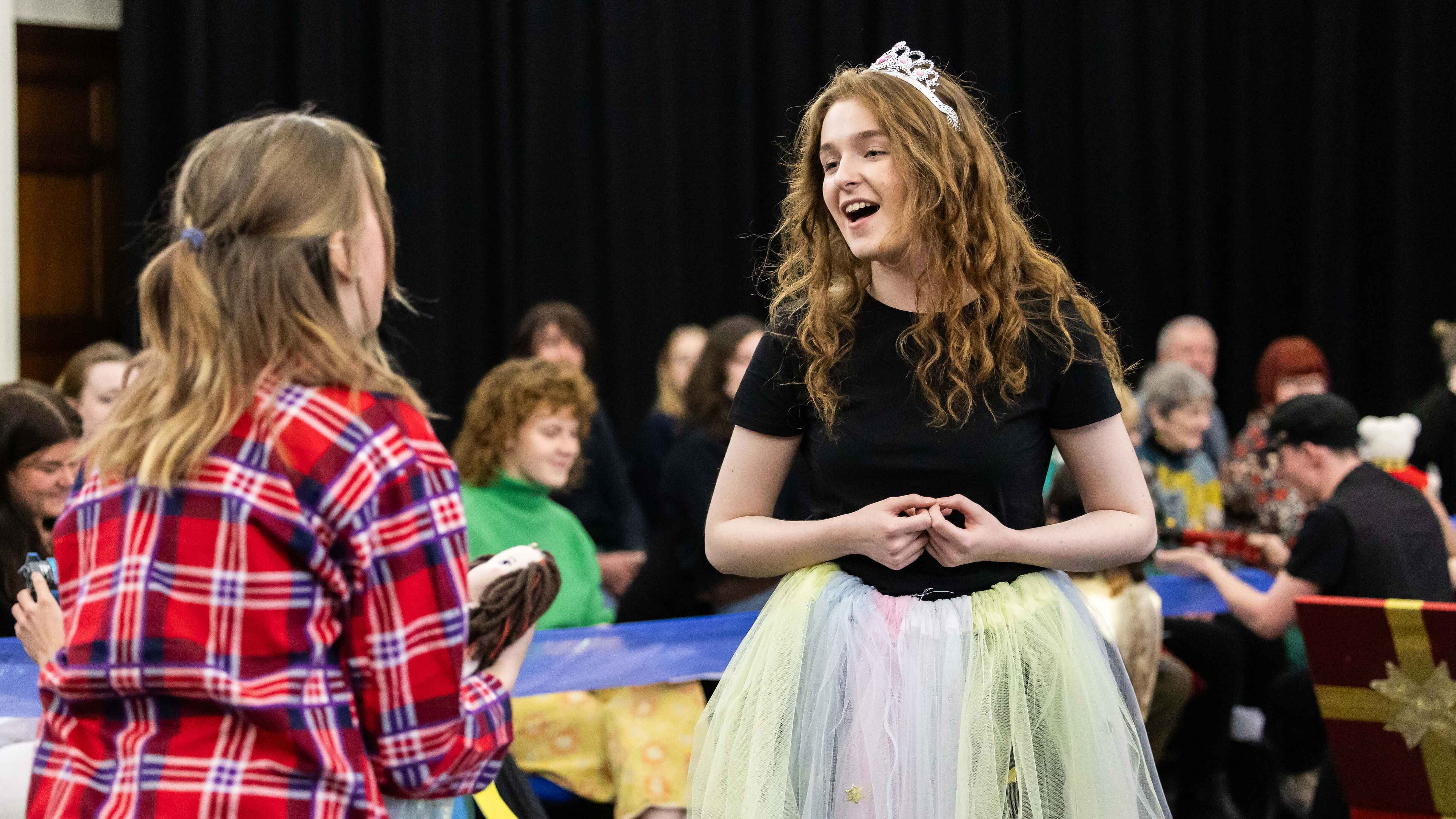 Scottish Opera Young Company in the Dress Rehearsal of The Magic Box. Scottish Opera 2023. Credit Sally Jubb. (4)