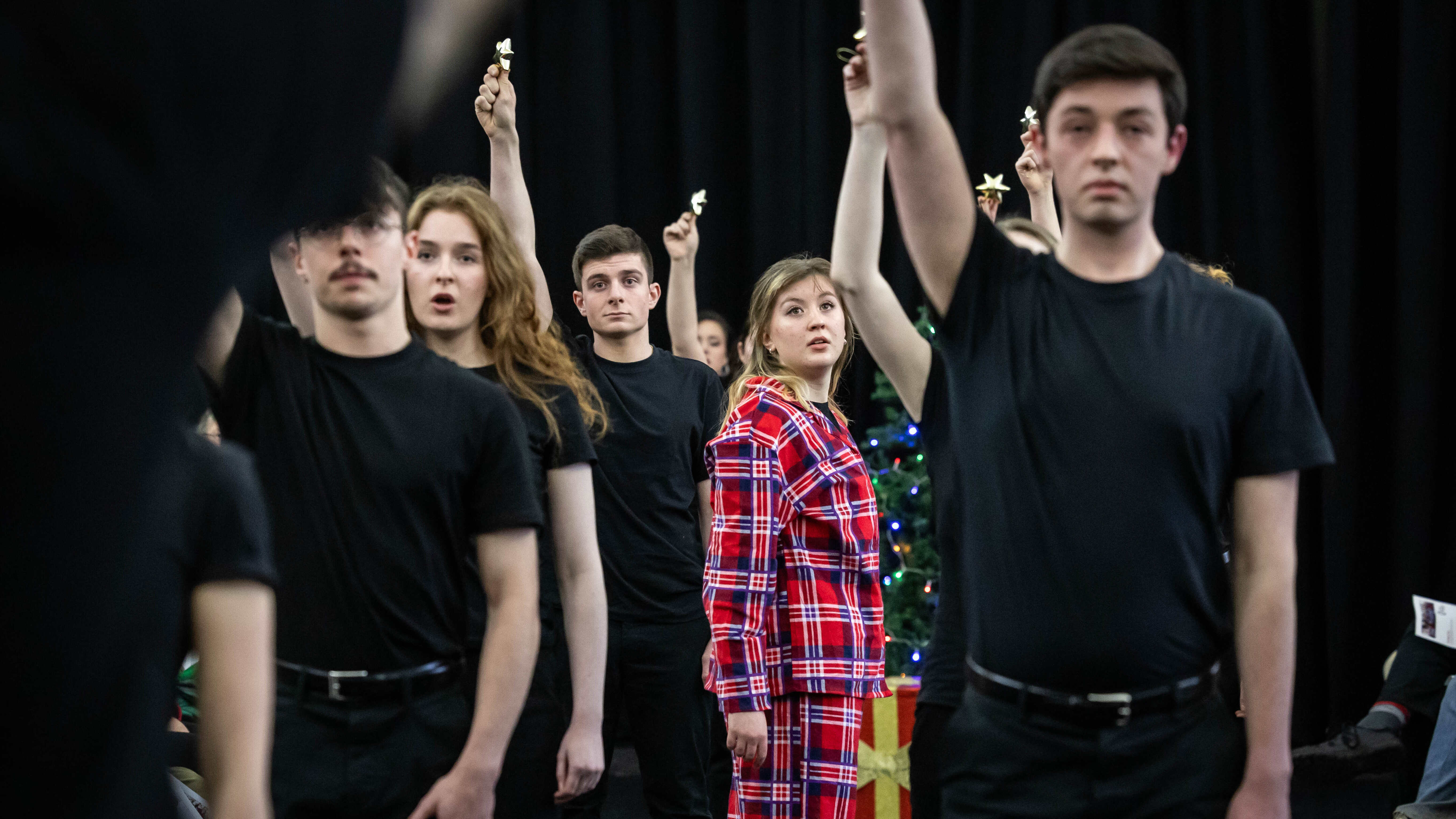 Scottish Opera Young Company in the Dress Rehearsal of The Magic Box. Scottish Opera 2023. Credit Sally Jubb. (8)