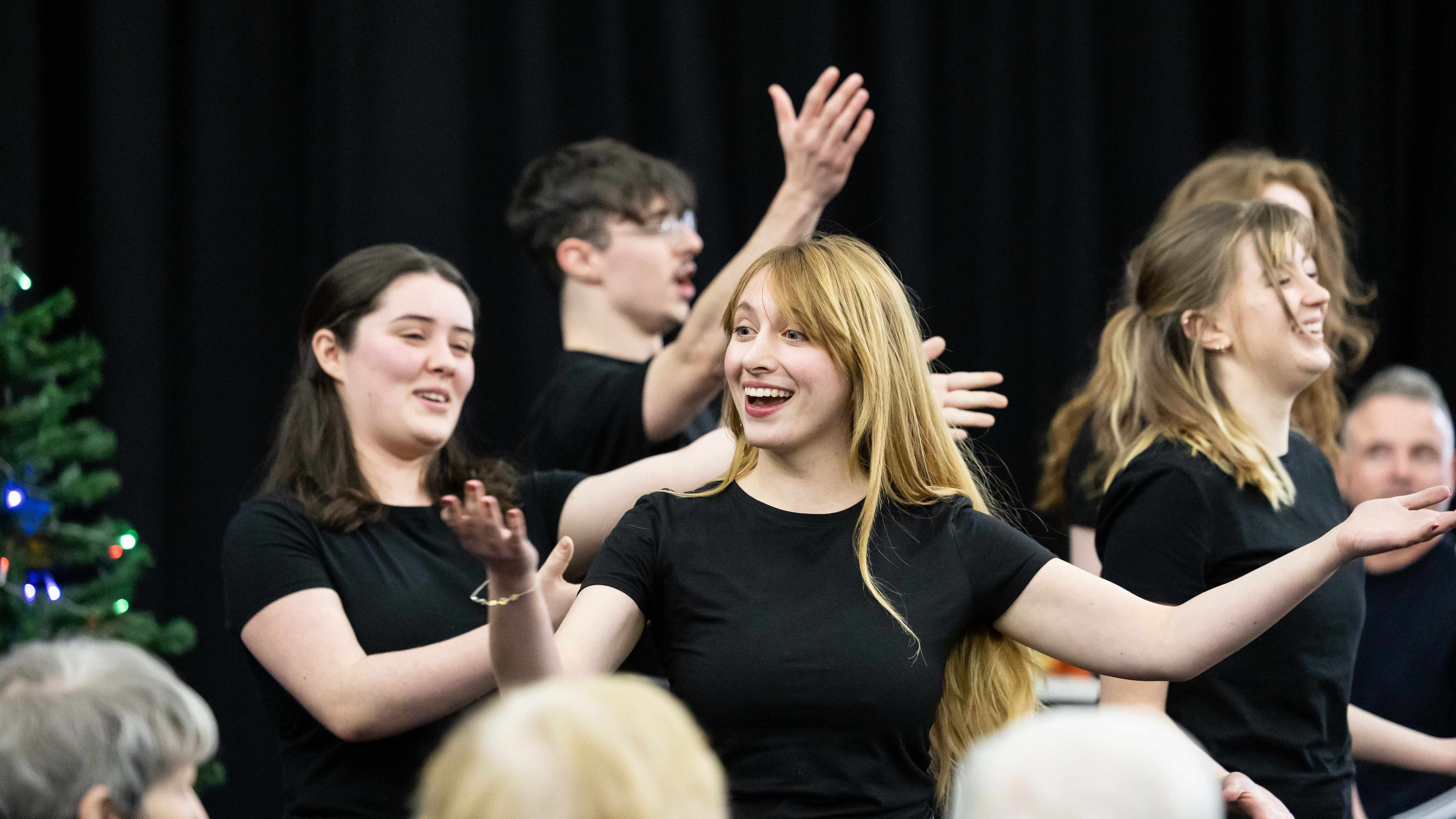 Scottish Opera Young Company in the Dress Rehearsal of The Magic Box. Scottish Opera 2023. Credit Sally Jubb. (9)