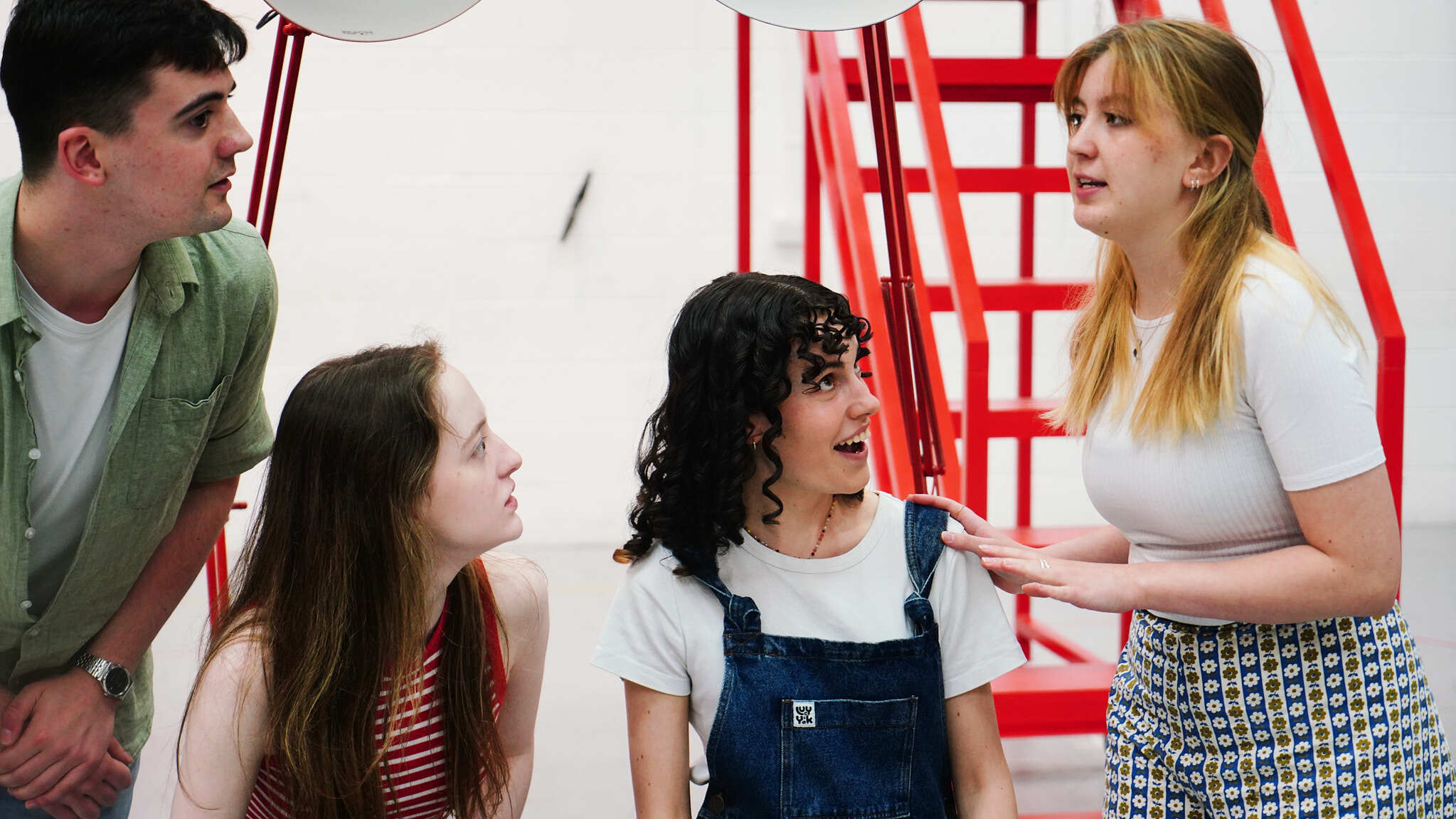 Scottish Opera Young Company members during rehearsals for RED. Scottish Opera 2024. Credit Ruby Pluhar.. (1)