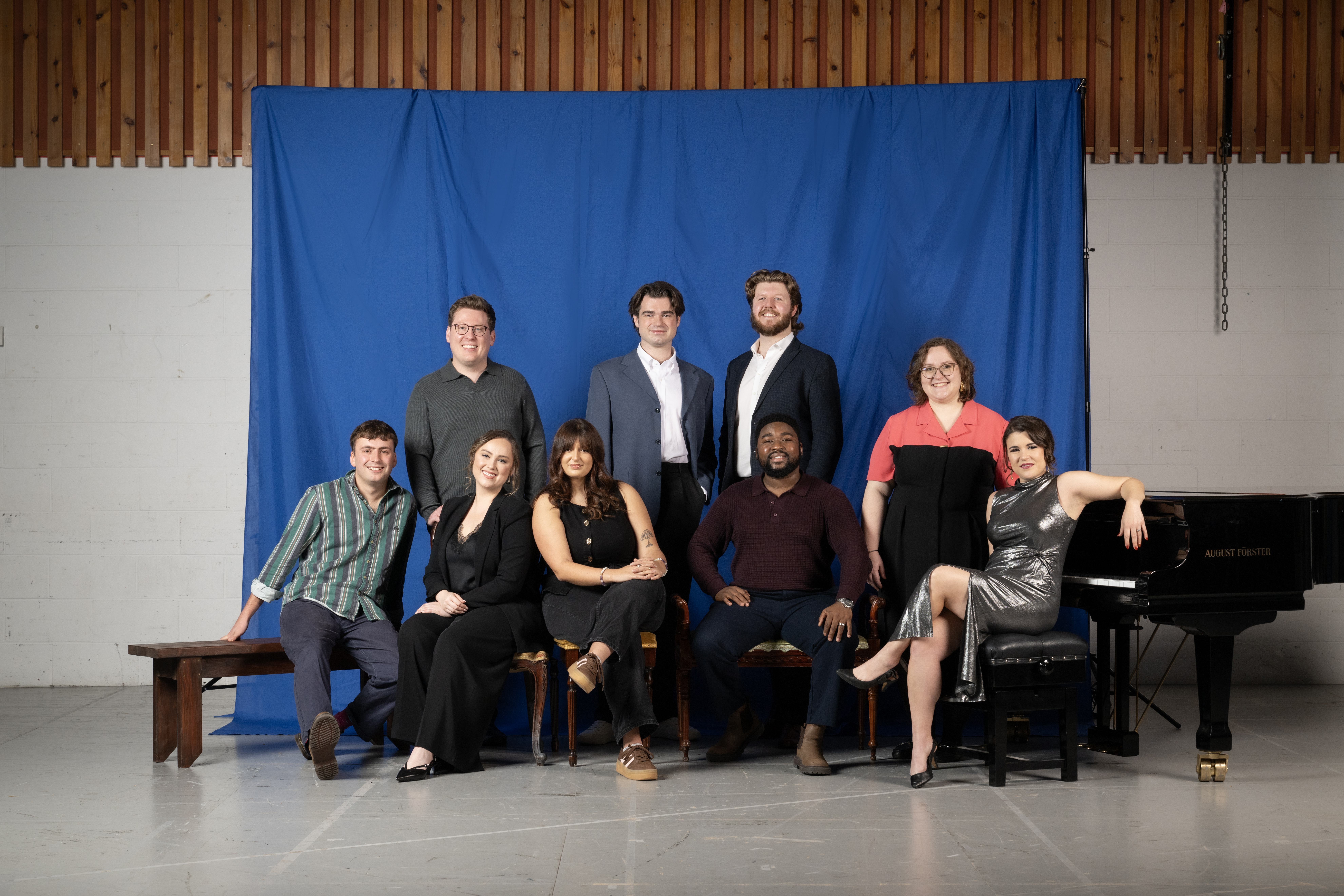 Scottish Opera Emerging Artists 2025 26. Credit Kirsty Anderson.