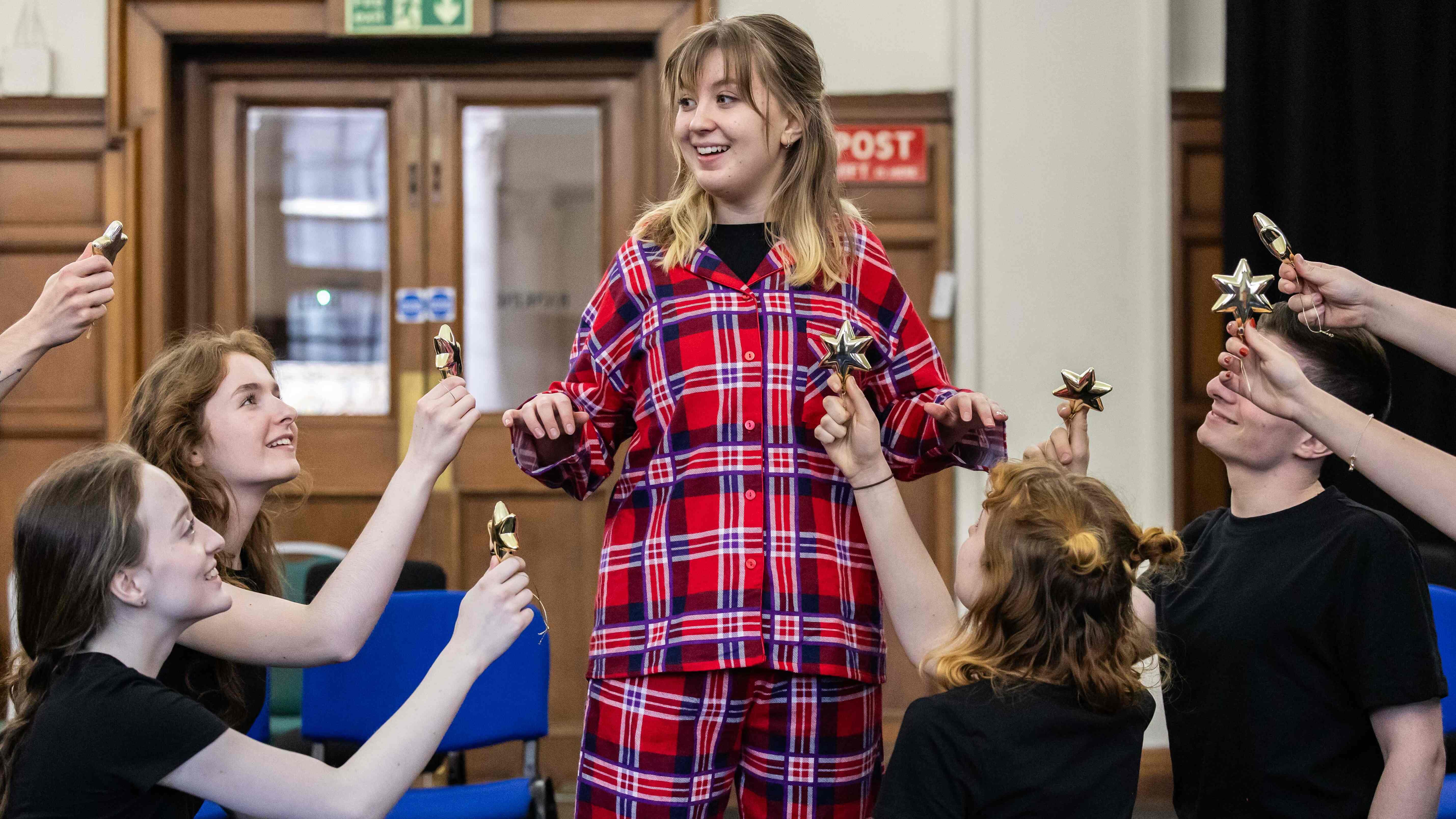 Scottish Opera Young Company in the Dress Rehearsal of The Magic Box. Scottish Opera 2023. Credit Sally Jubb. (13)