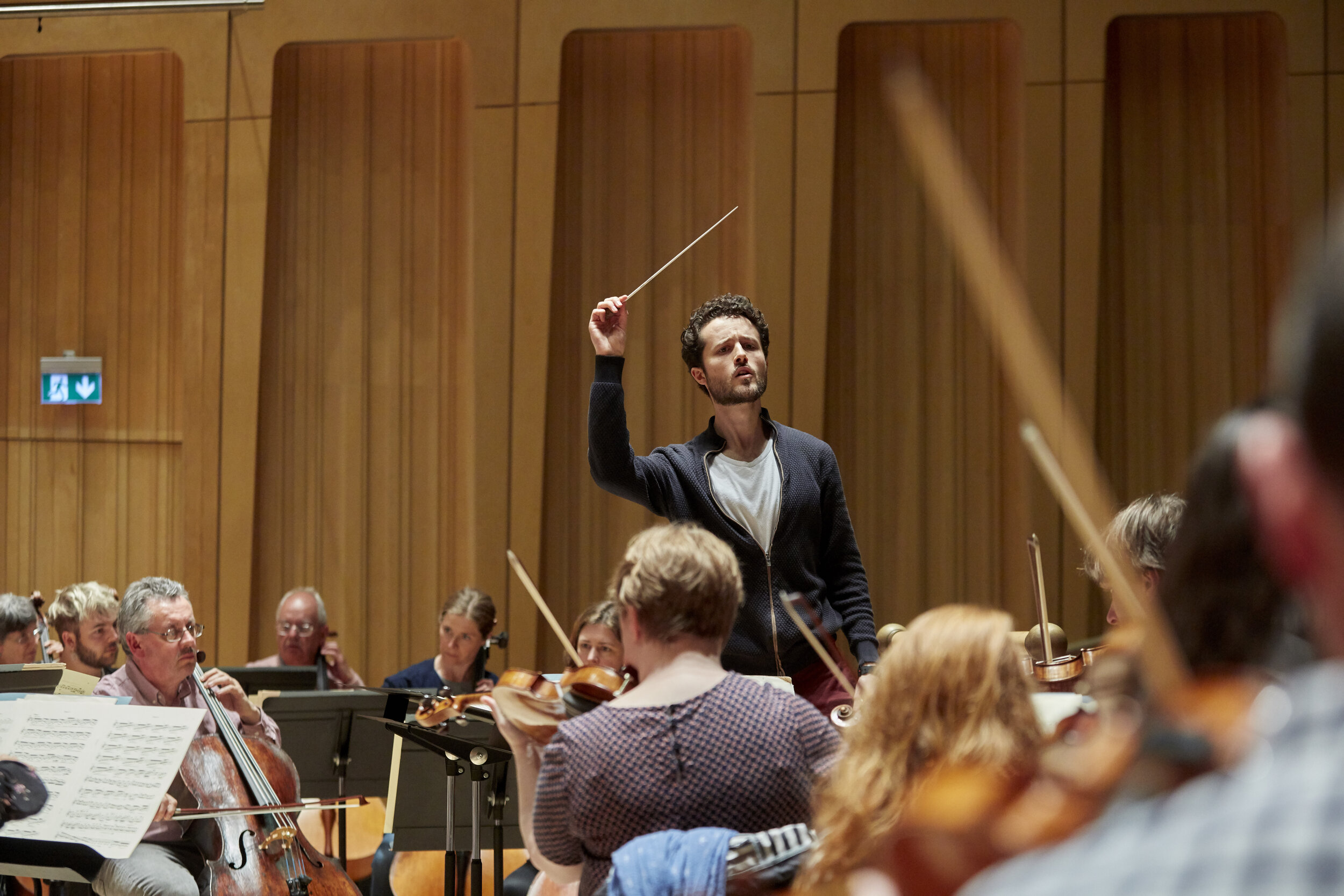 Stefano Boccacci Conducts Welsh National Opera © Oliver Edwards