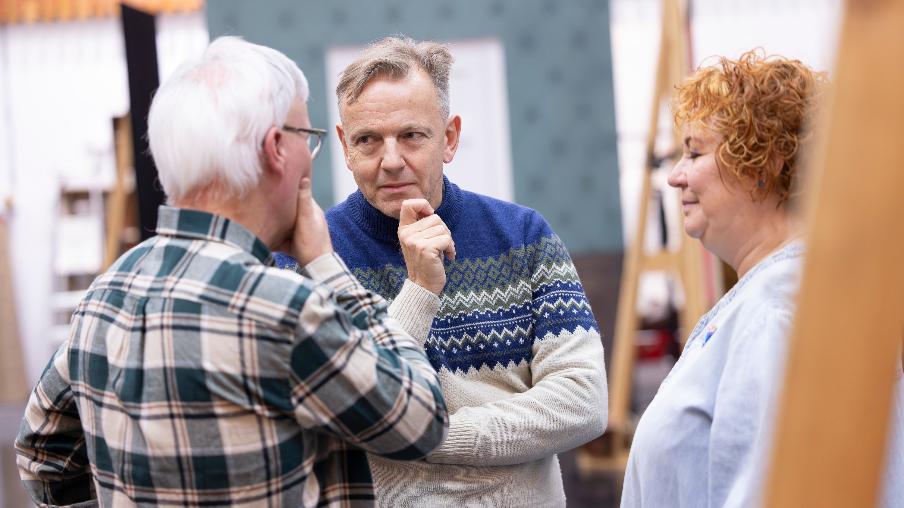 Director Stephen Barlow In Rehearsals For Marx In London!. Scottish Opera 2023. Credit James Glossop.