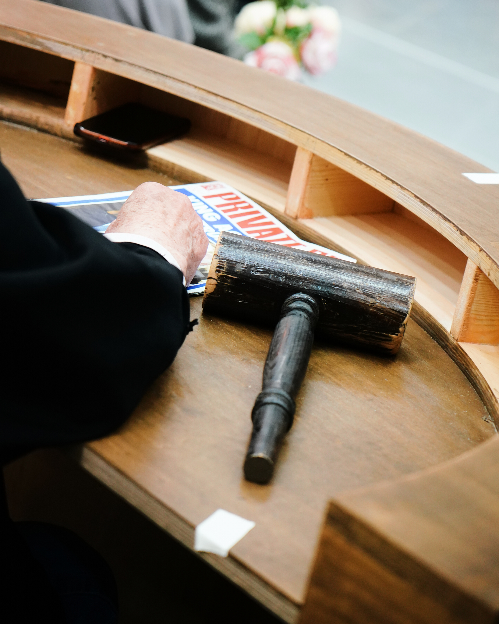 In The Rehearsal Room Of Trial By Jury. Credit Ruby Pluhar..