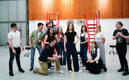 Scottish Opera Young Company members during rehearsals for RED. Scottish Opera 2024. Credit Ruby Pluhar.. (5)