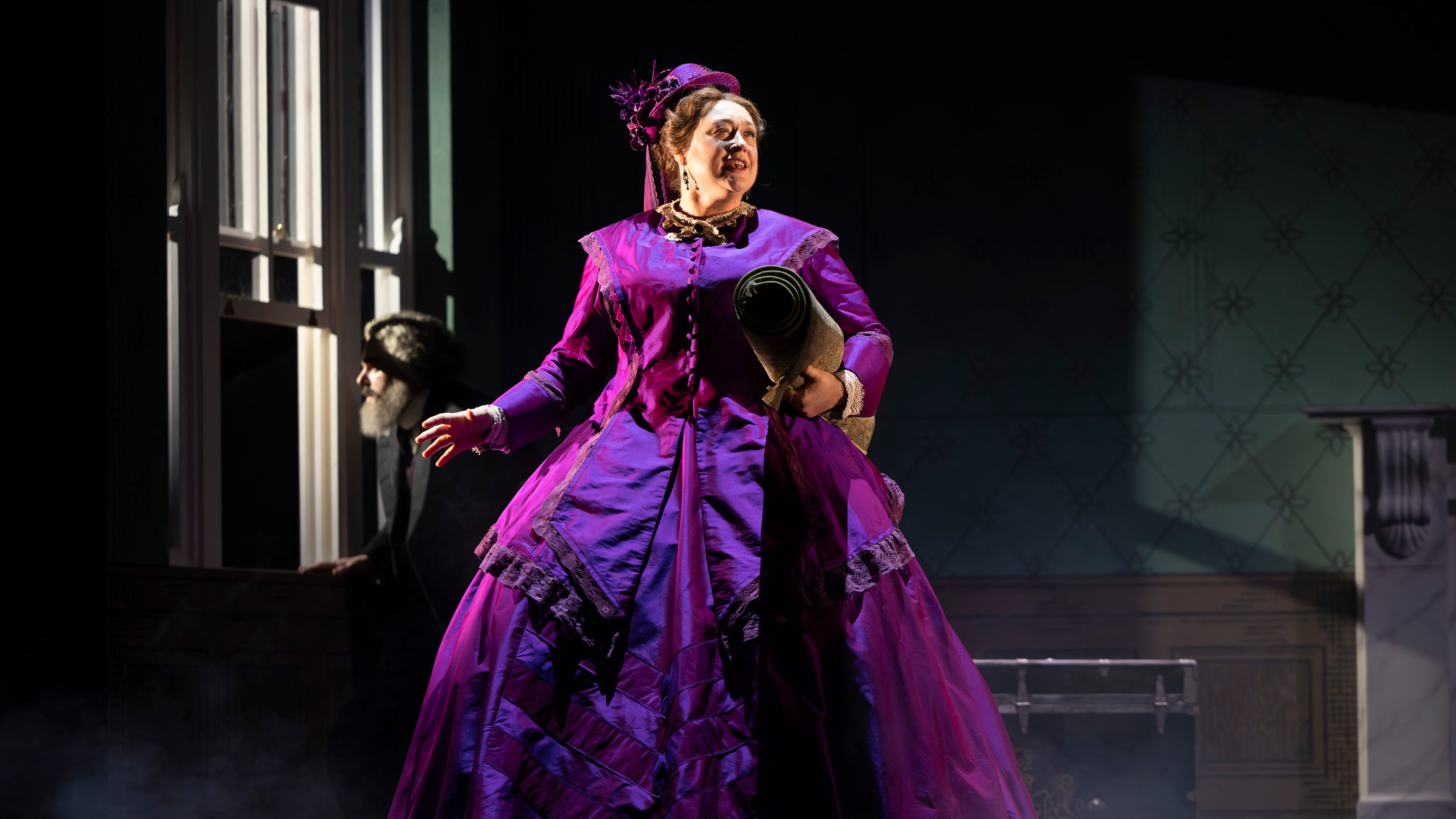 Orla Boylan as Jenny Marx In Scottish Opera's production of Marx in London!. Credit James Glossop..